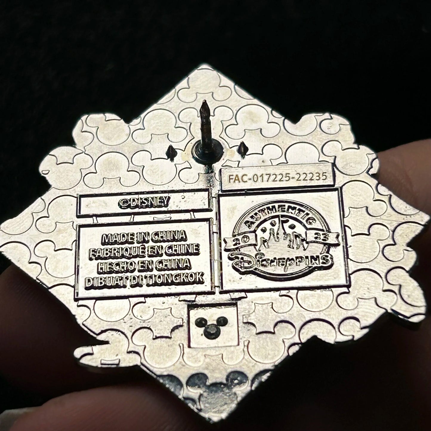 2023 - Elephant and Hippos - Lion King - Diamond Shaped - Mystery Pin