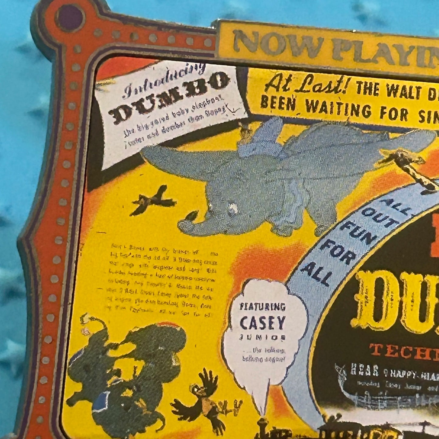 2000 - Dumbo Movie Poster 1941 - 100 Years Of Dreams - Disney Pin