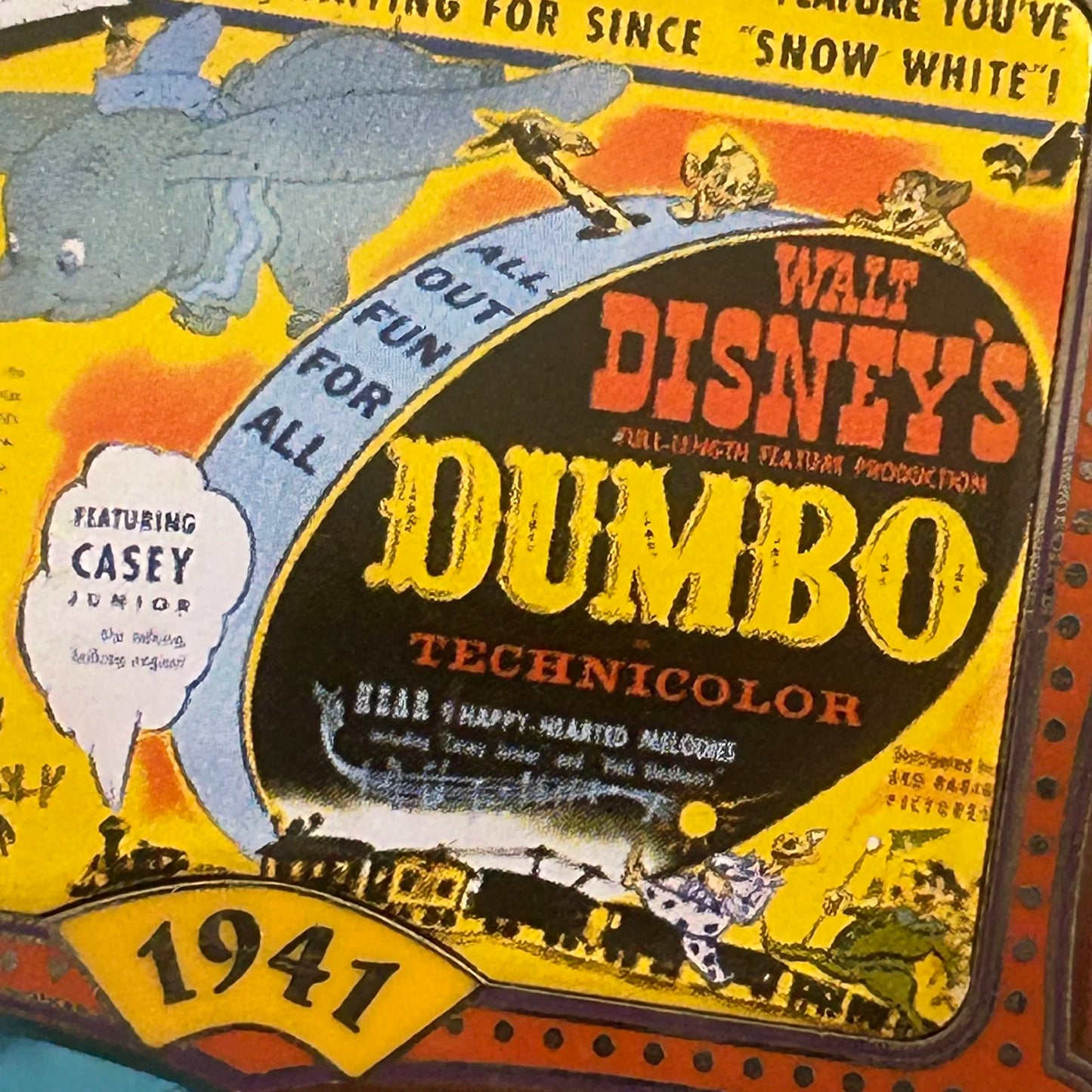 2000 - Dumbo Movie Poster 1941 - 100 Years Of Dreams - Disney Pin