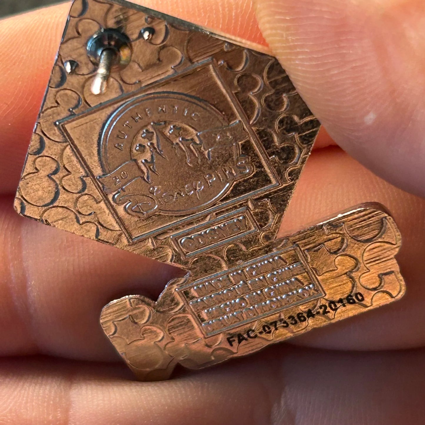 2023 - Tron - Orange - Logo - Disney Pin