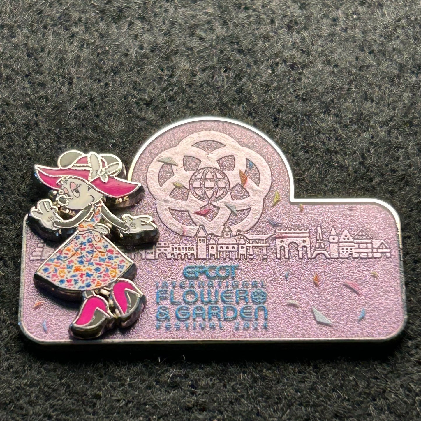 2024 - Minnie Mouse - LR - WDW - EPCOT - Flower and Garden - Disney Pin
