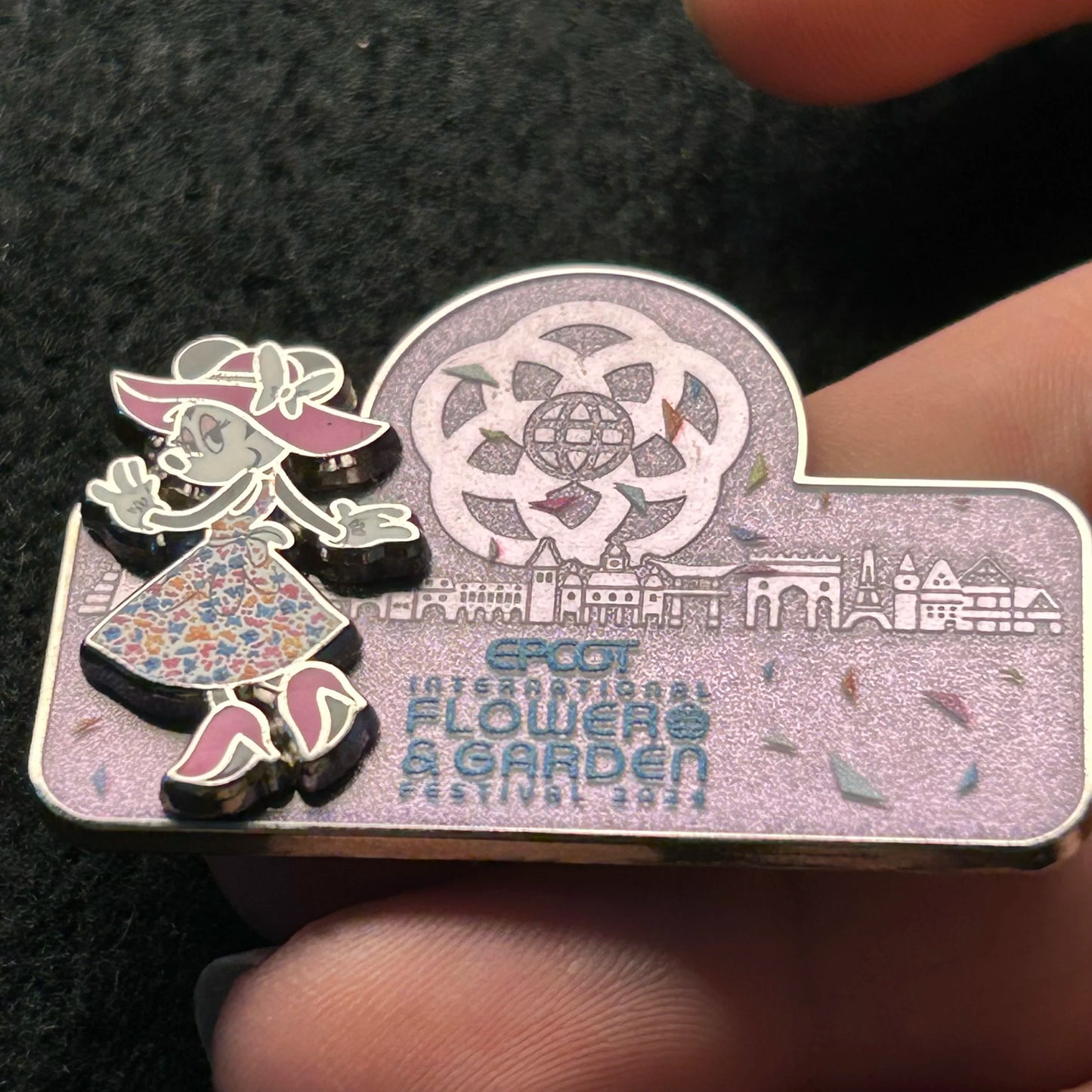 2024 - Minnie Mouse - LR - WDW - EPCOT - Flower and Garden - Disney Pin