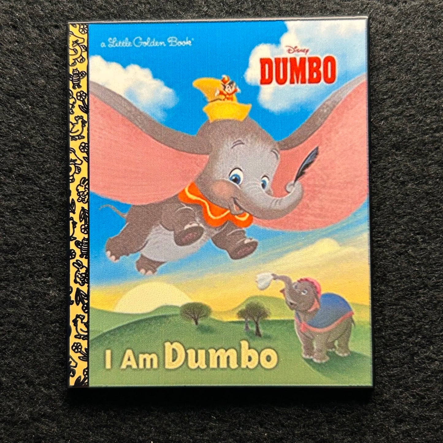 Fantasy - Dumbo - Book Cover - A Little Golden Book - I Am Dumbo - Pin