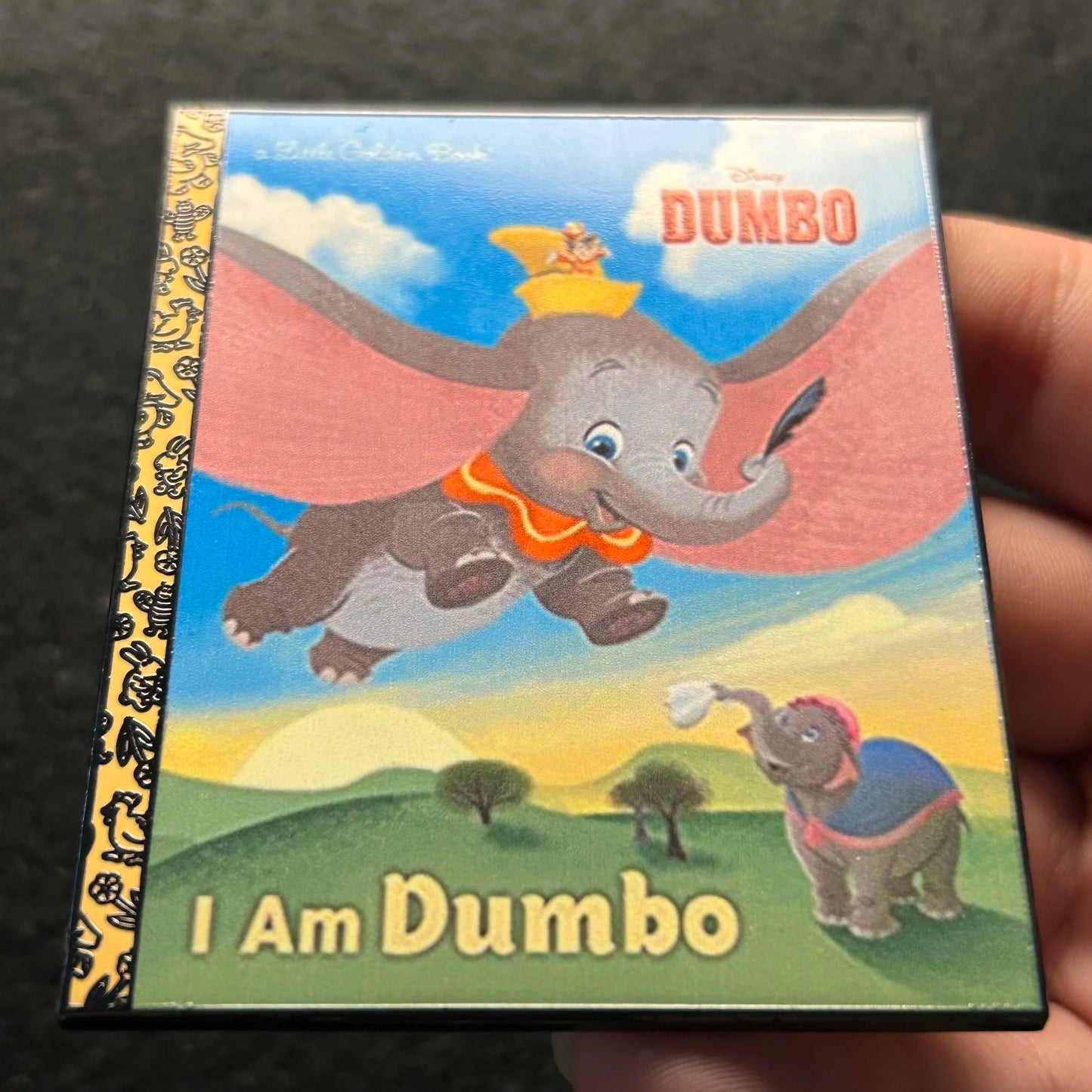 Fantasy - Dumbo - Book Cover - A Little Golden Book - I Am Dumbo - Pin
