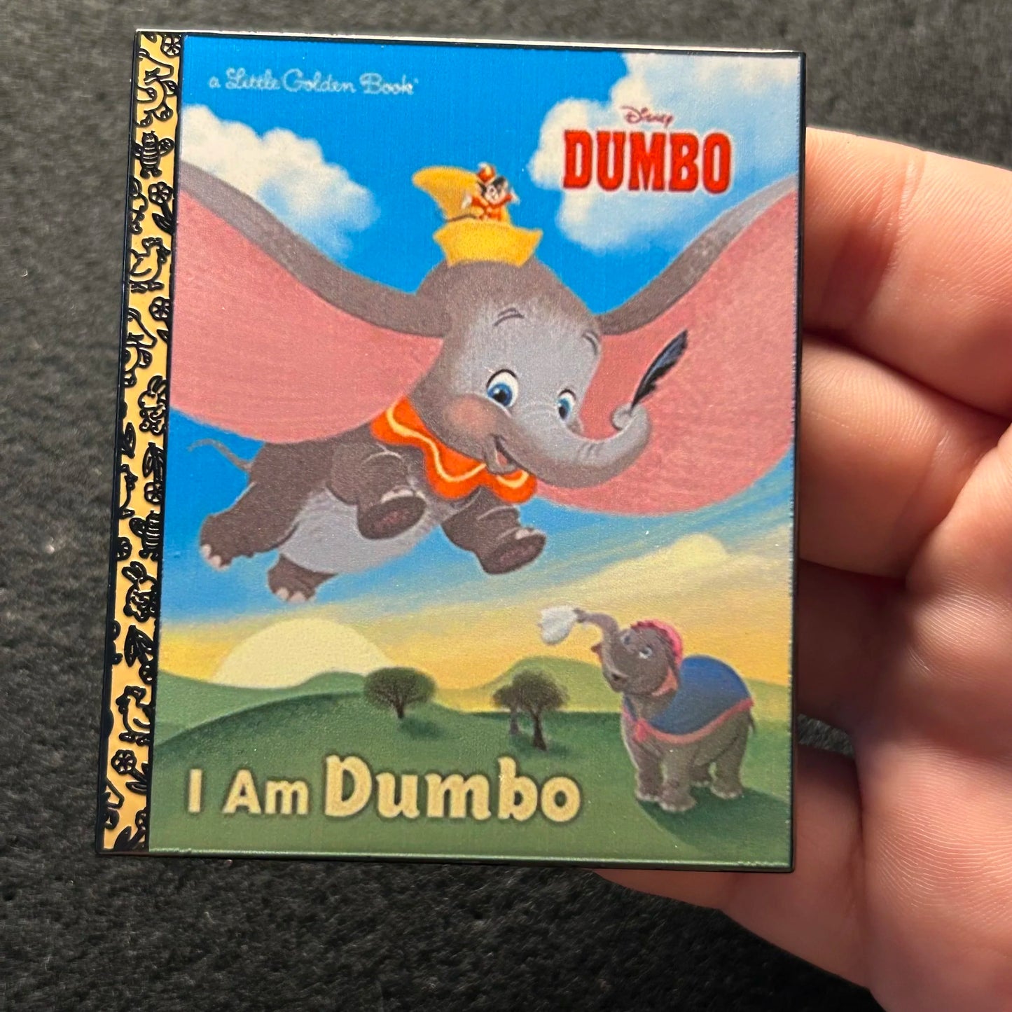 Fantasy - Dumbo - Book Cover - A Little Golden Book - I Am Dumbo - Pin