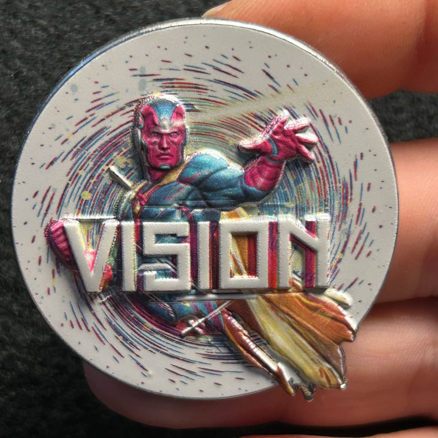 2023 - Vision - Marvel - Multi Texture - Disney Pin