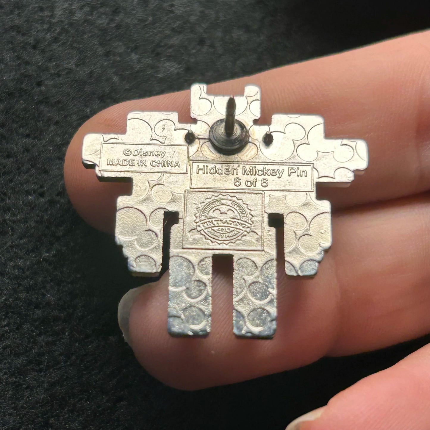 2019 - Baymax - Big Hero 6 - Pixel Series - Hidden Mickey - Disney Pin