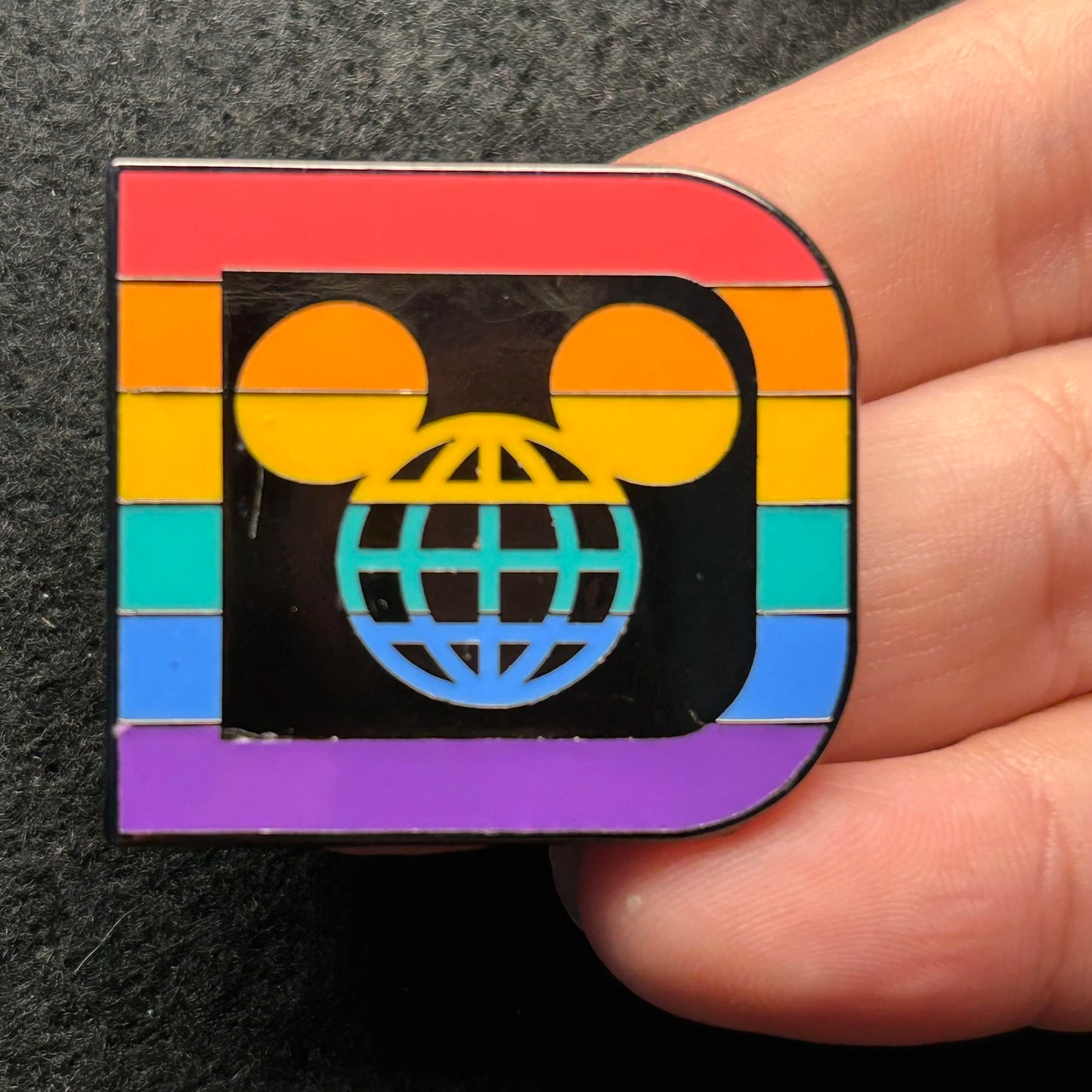 2024 - Rainbow - Pride - LGBTQ+ - WDW - Logo - Disney Pin