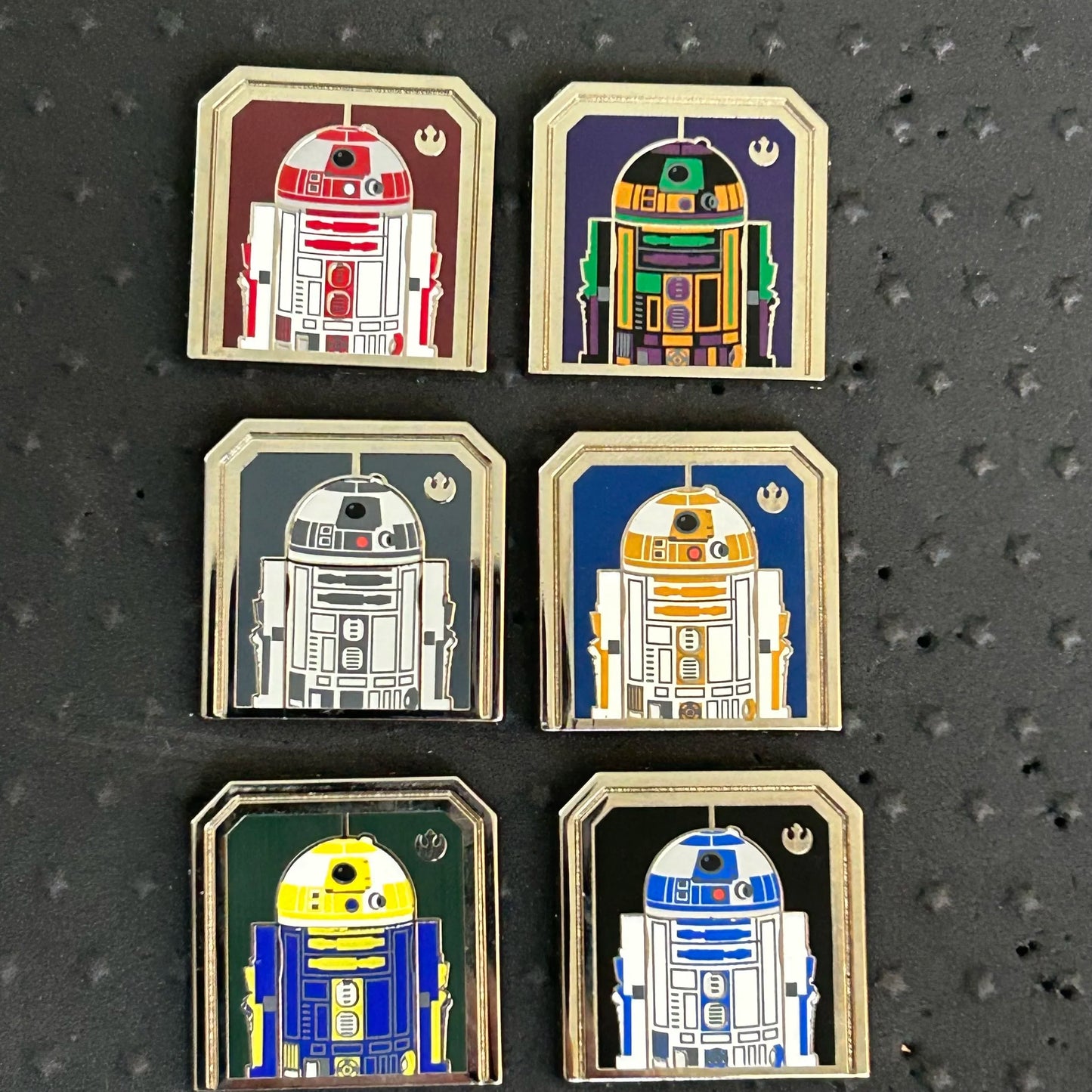FULL SET - 2024 - Droids - Star Wars - Hidden Disney Series - Pins