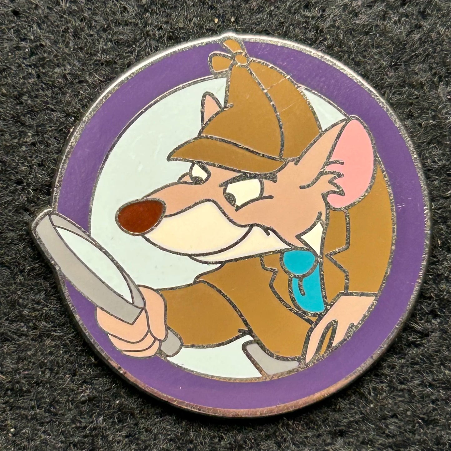2012 - Basil - Great Mouse Detective - Good Vs Evil - Mystery Pin