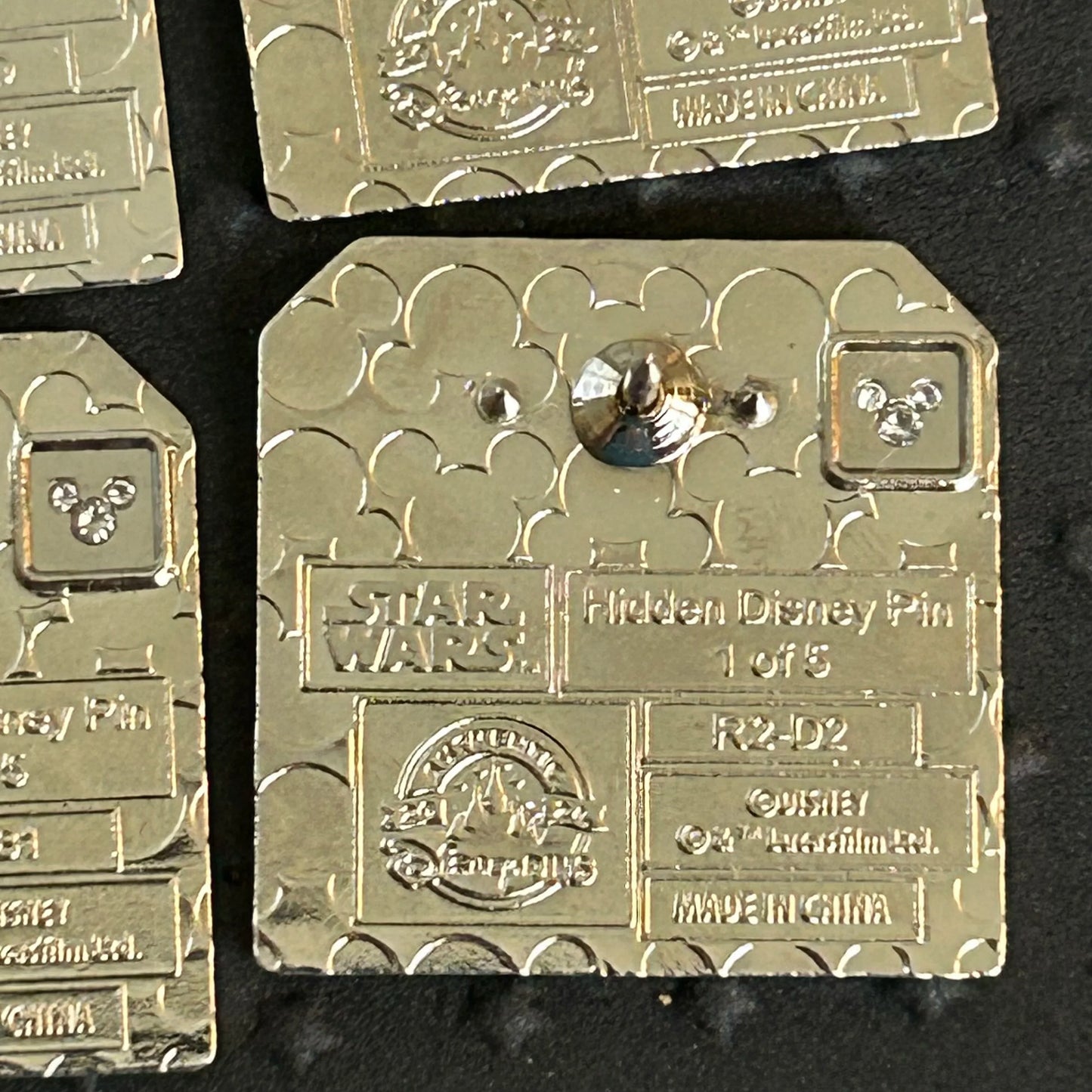 FULL SET - 2024 - Droids - Star Wars - Hidden Disney Series - Pins
