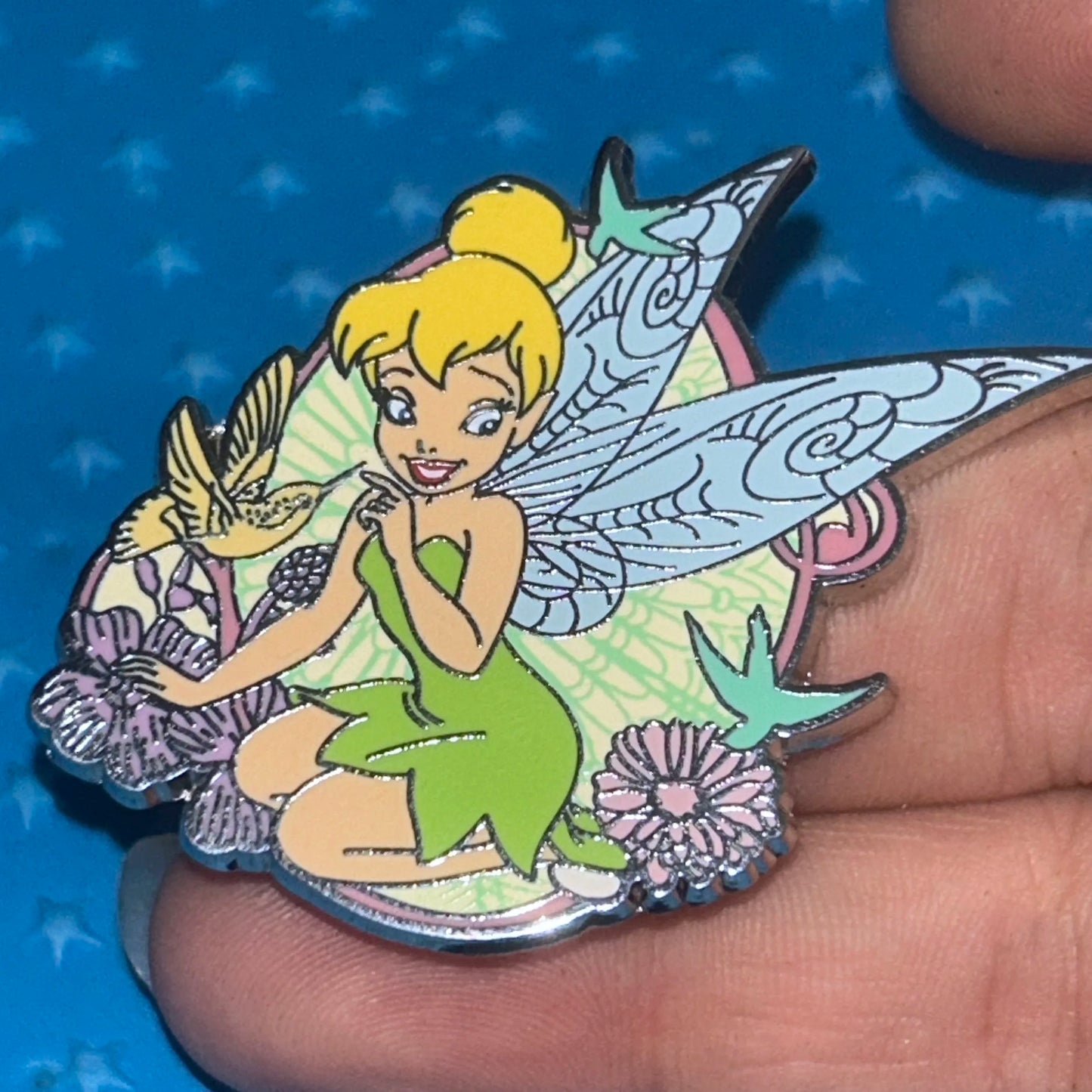 2020 - Tinker Bell - Pixie Hollow - Flowers and Birds - Disney Pin