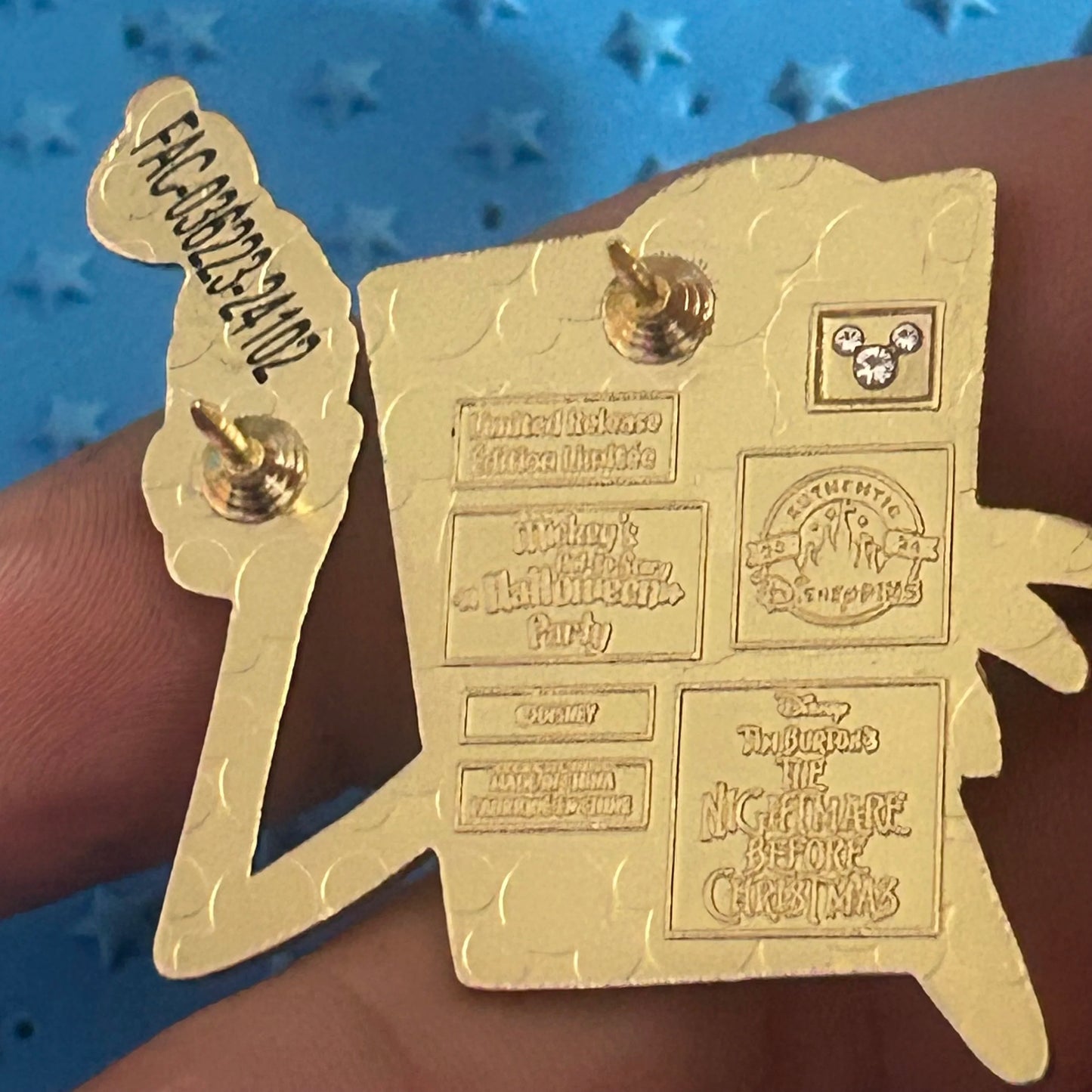 2024 - Jack Skellington - MNSSHP - LR - Halloween - Disney Pin