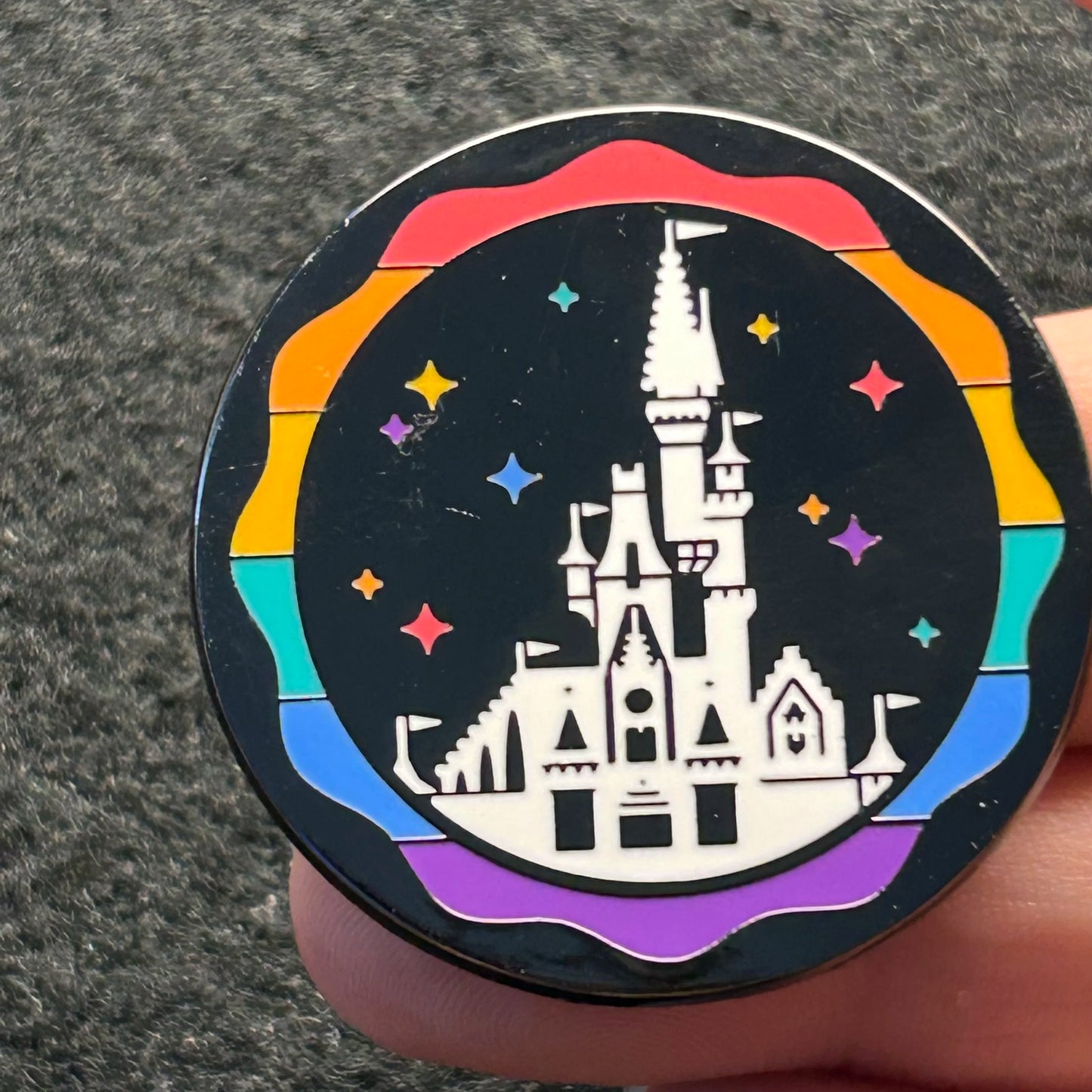 2024 - Rainbow - Castle - LGBTQ+ - Pride Series - Disney Pin