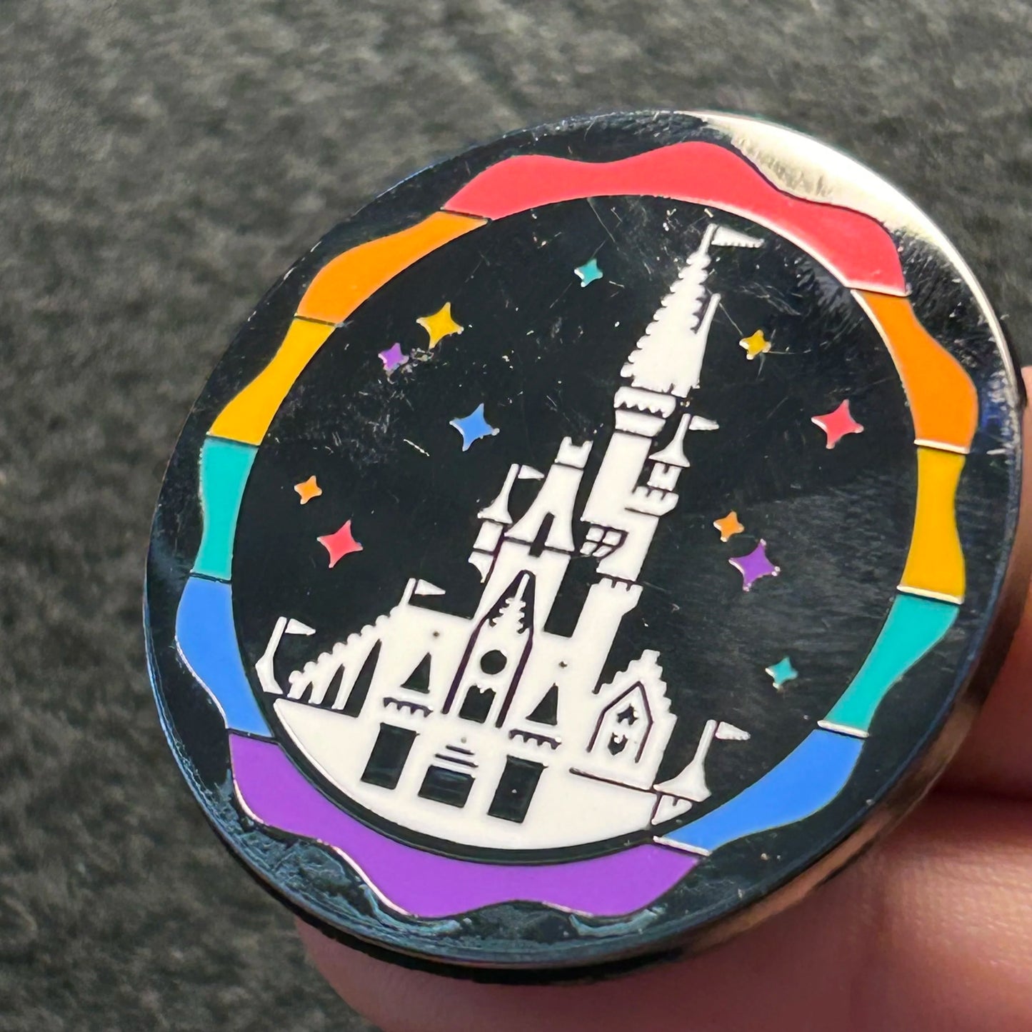 2024 - Rainbow - Castle - LGBTQ+ - Pride Series - Disney Pin