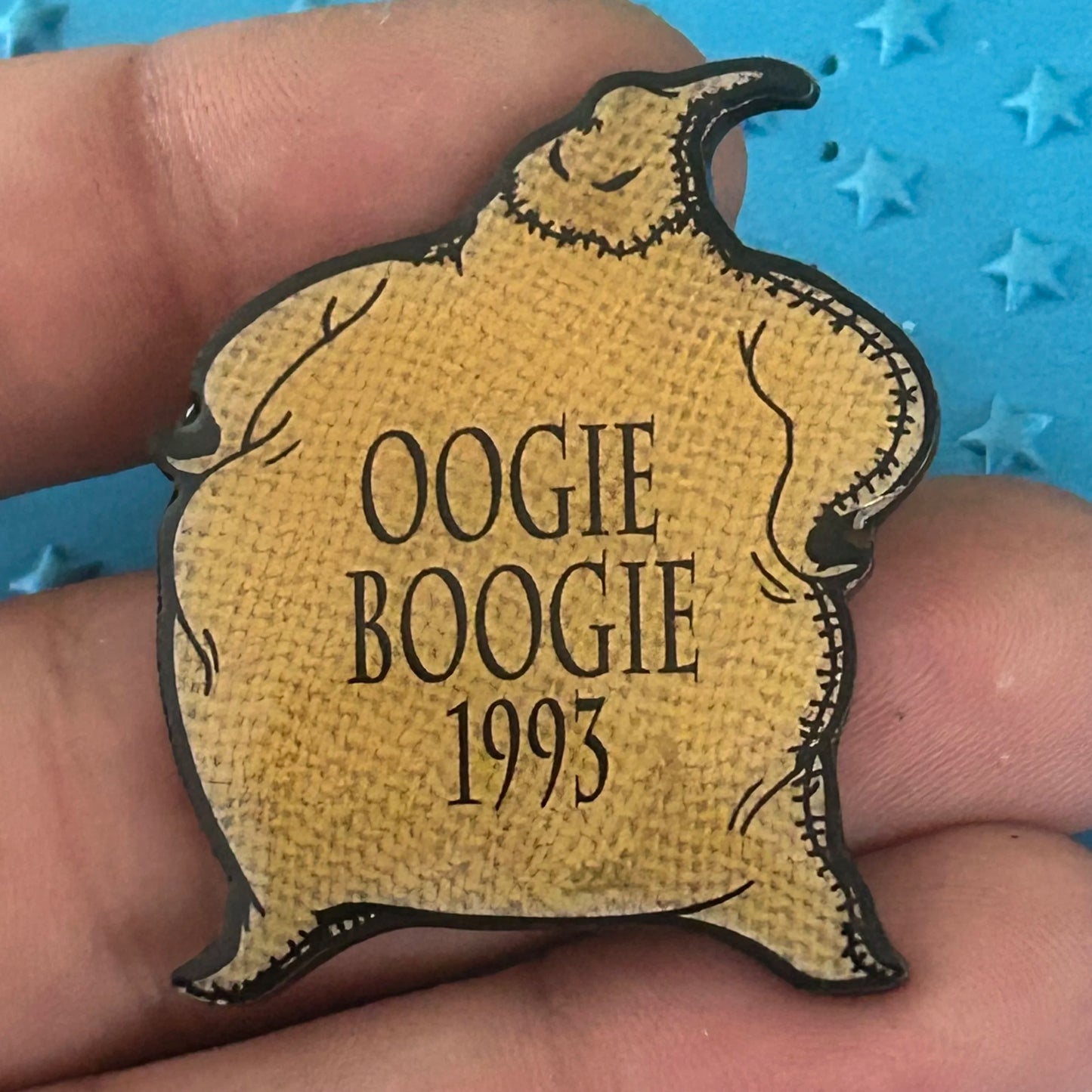 2001 - Oogie Boogie - NBC 1993 - Disney Pin