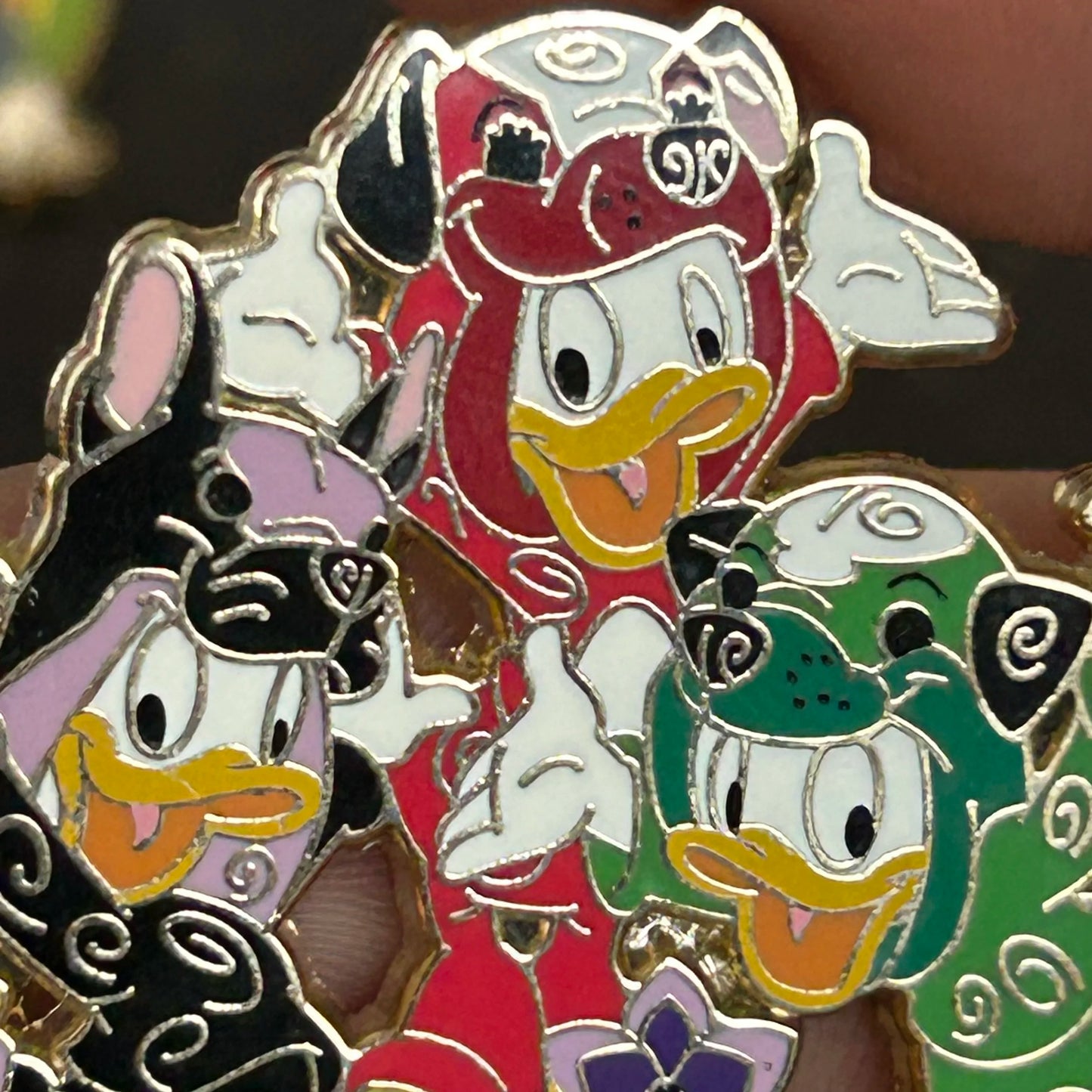 2021 - Huey, Dewey, Louie - LR - Lunar New Year - Year of the Dog - Disney Pin