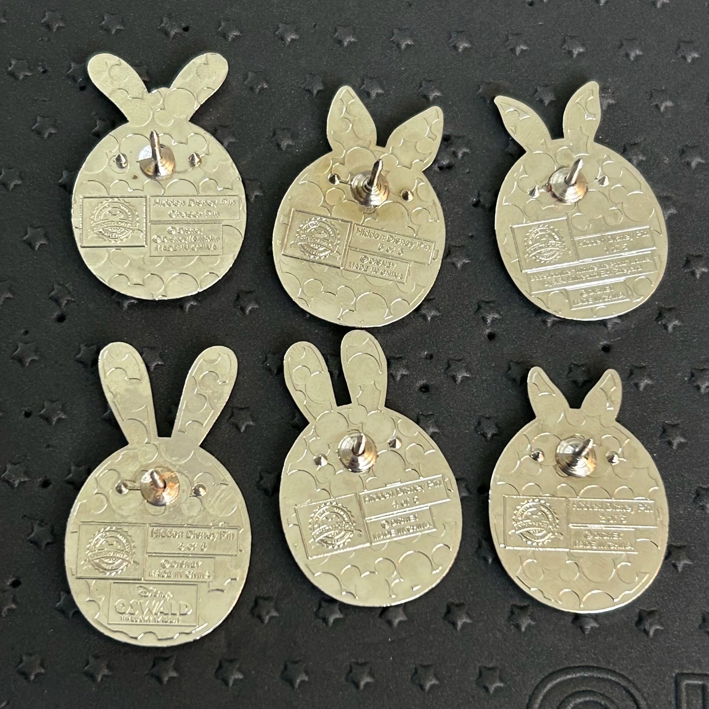 FULL SET - 2020 - Rabbits - Hidden Disney Series - Rabbit, Judy Hops, White Rabbit, Oswald, Zootopia, Thumper and Roger Rabbit - Pins