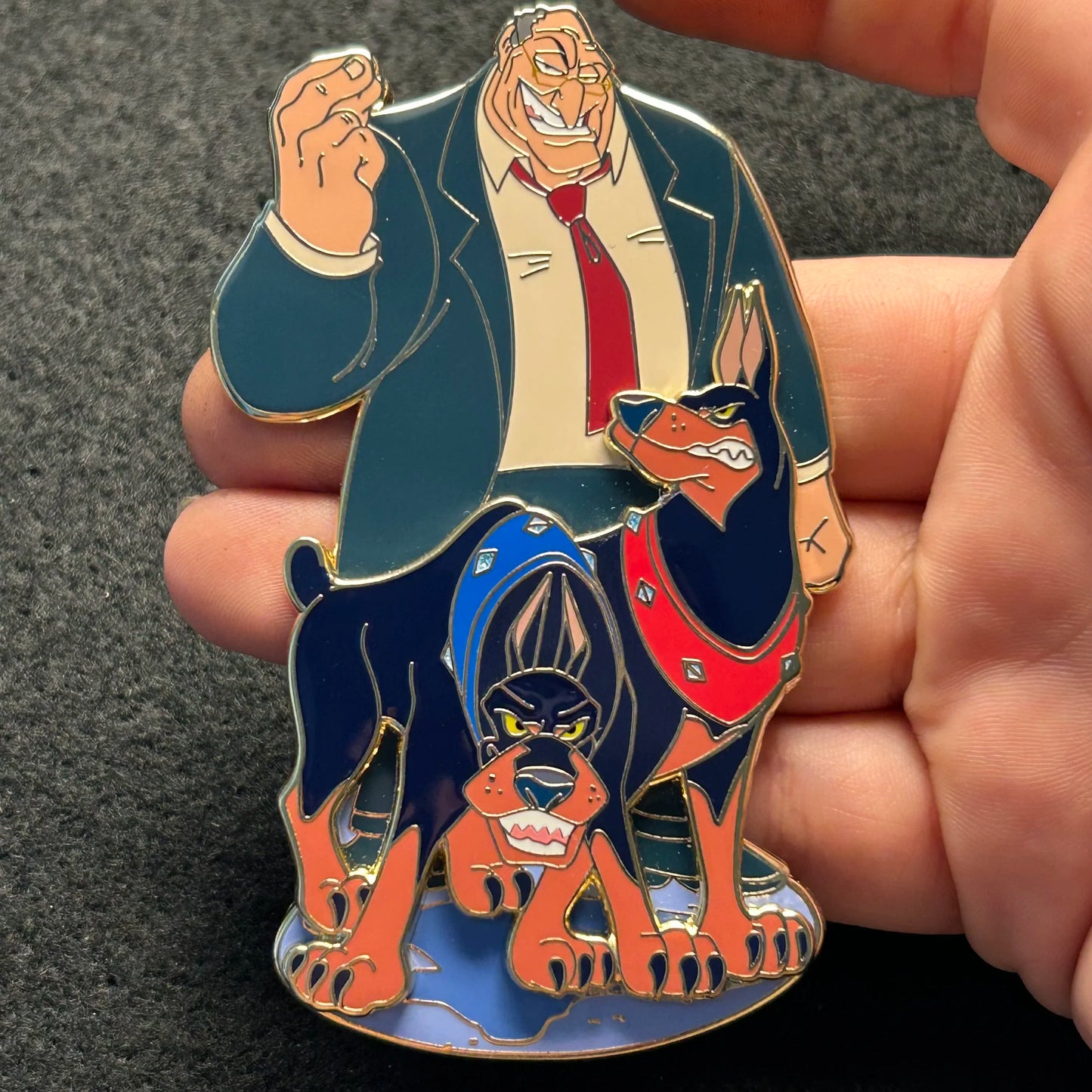 2024 - Bill Sykes, Roscoe, and DeSoto - Oliver and Co - WDI - LE 300 - Disney Pin