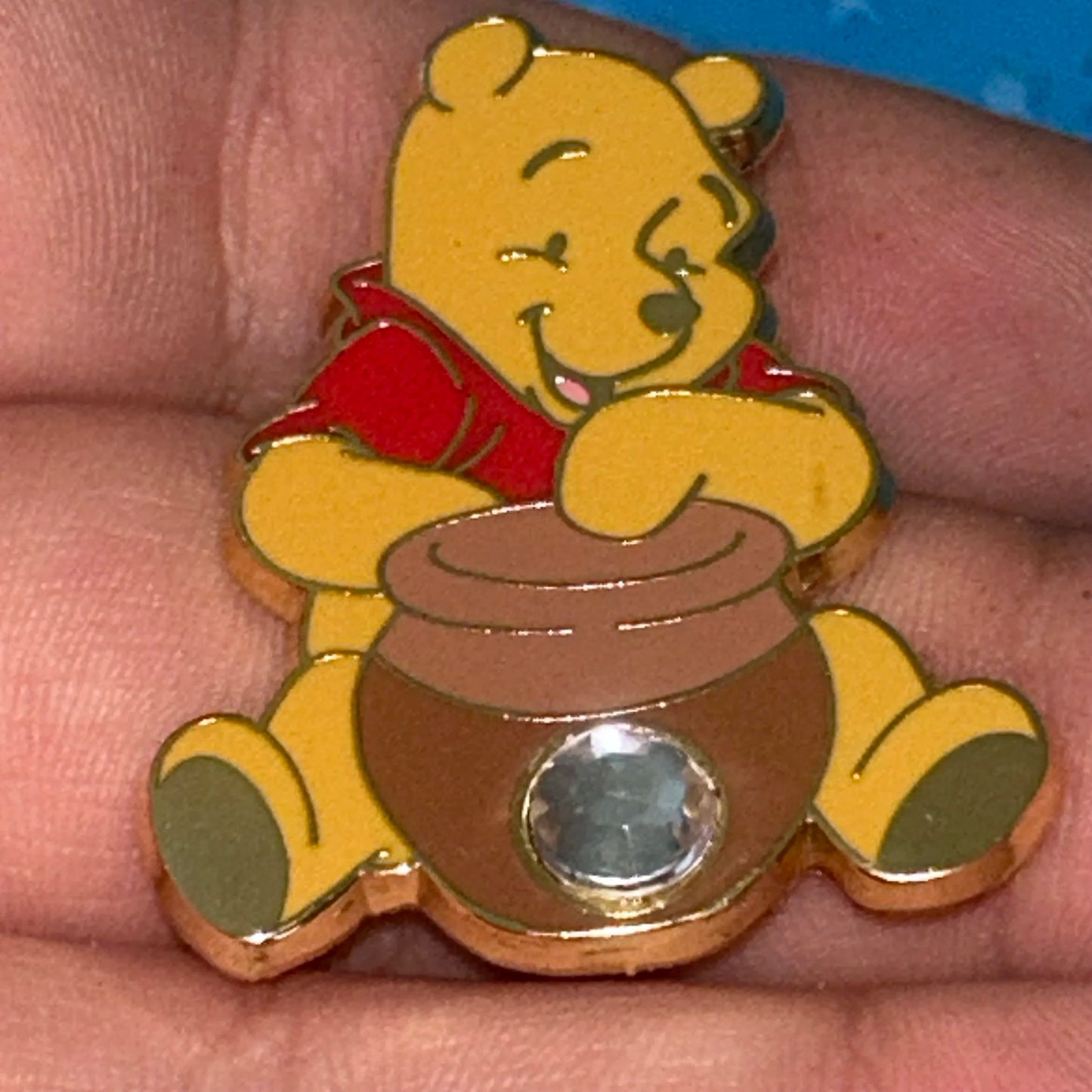 2002 - Winnie the Pooh - April Birthstone - Disney Pin