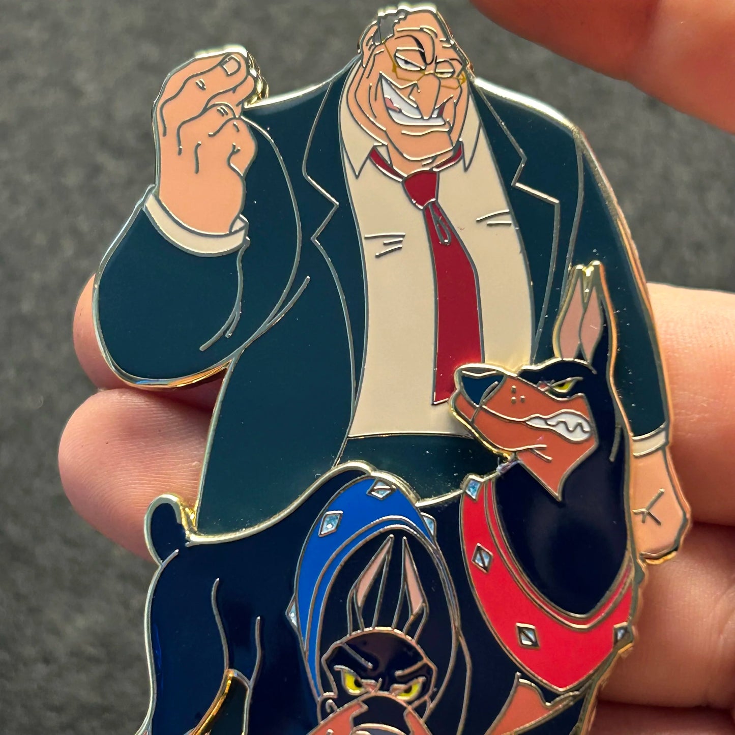 2024 - Bill Sykes, Roscoe, and DeSoto - Oliver and Co - WDI - LE 300 - Disney Pin