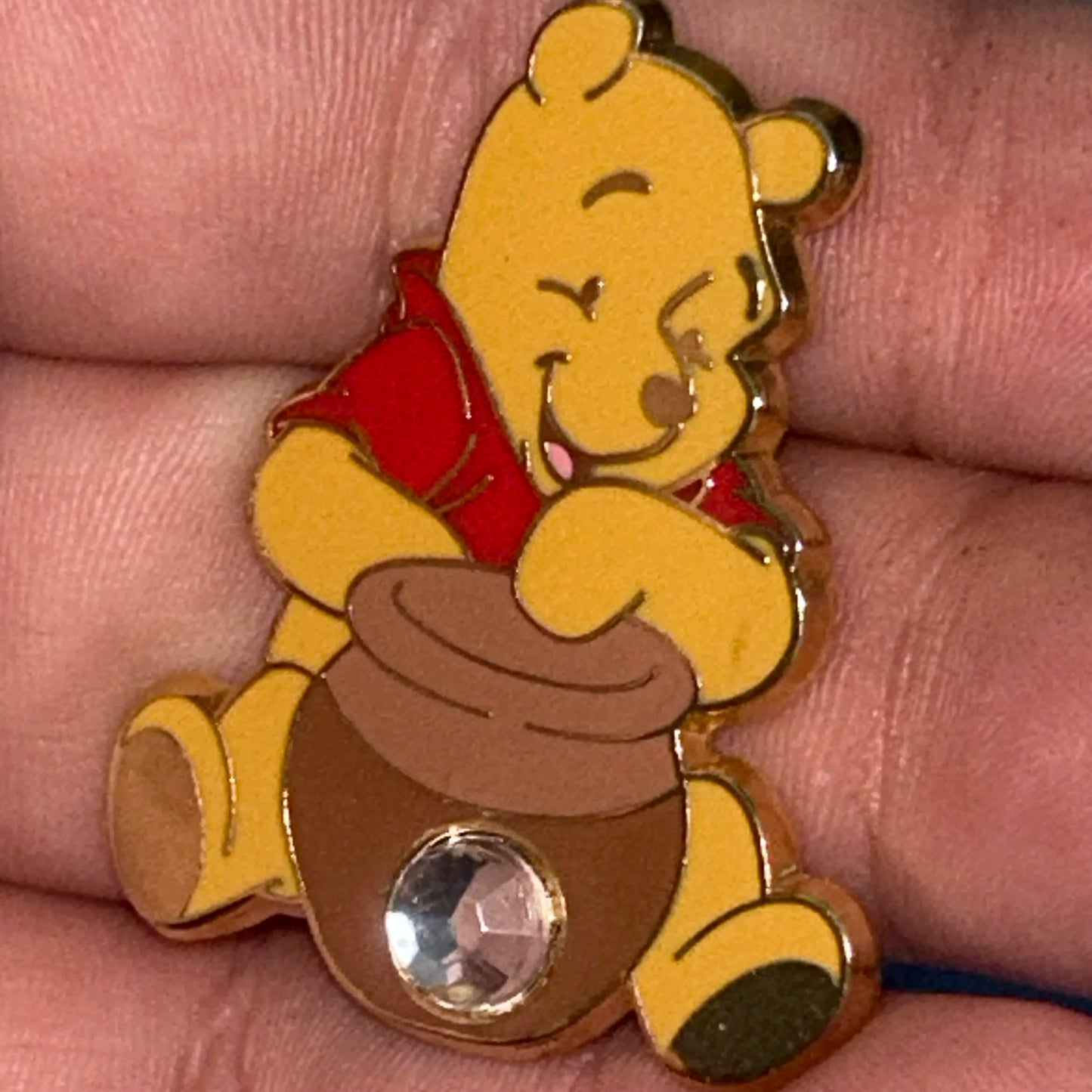 2002 - Winnie the Pooh - April Birthstone - Disney Pin