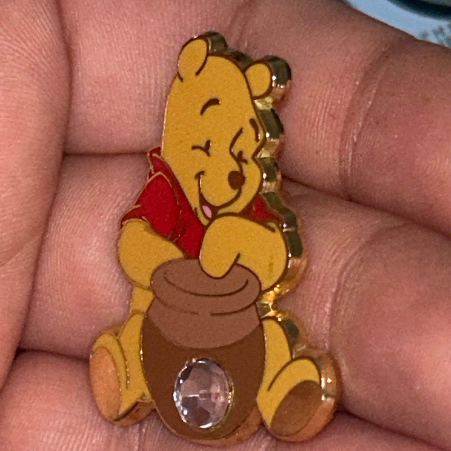 2002 - Winnie the Pooh - April Birthstone - Disney Pin