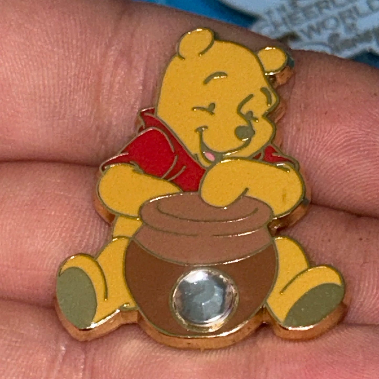 2002 - Winnie the Pooh - April Birthstone - Disney Pin
