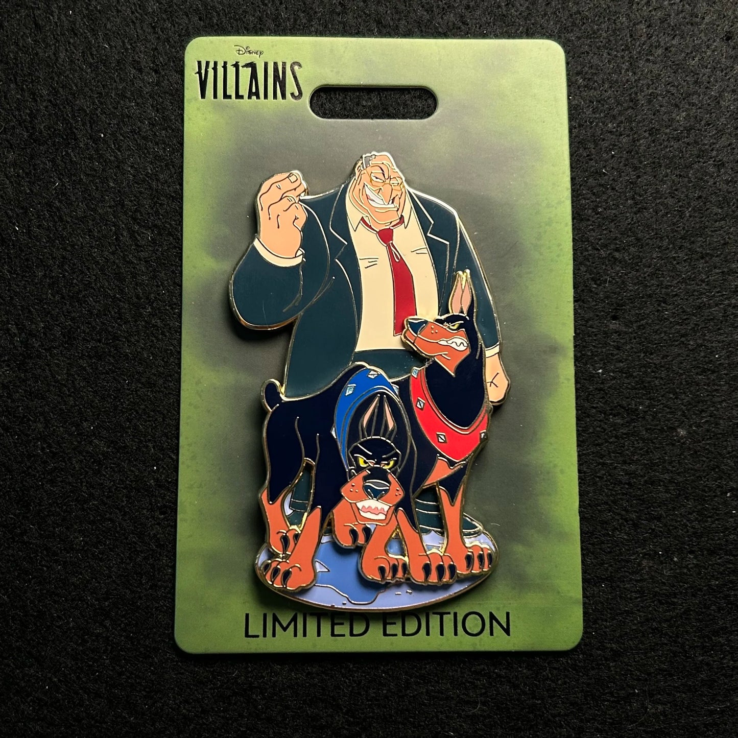 2024 - Bill Sykes, Roscoe, and DeSoto - Oliver and Co - WDI - LE 300 - Disney Pin