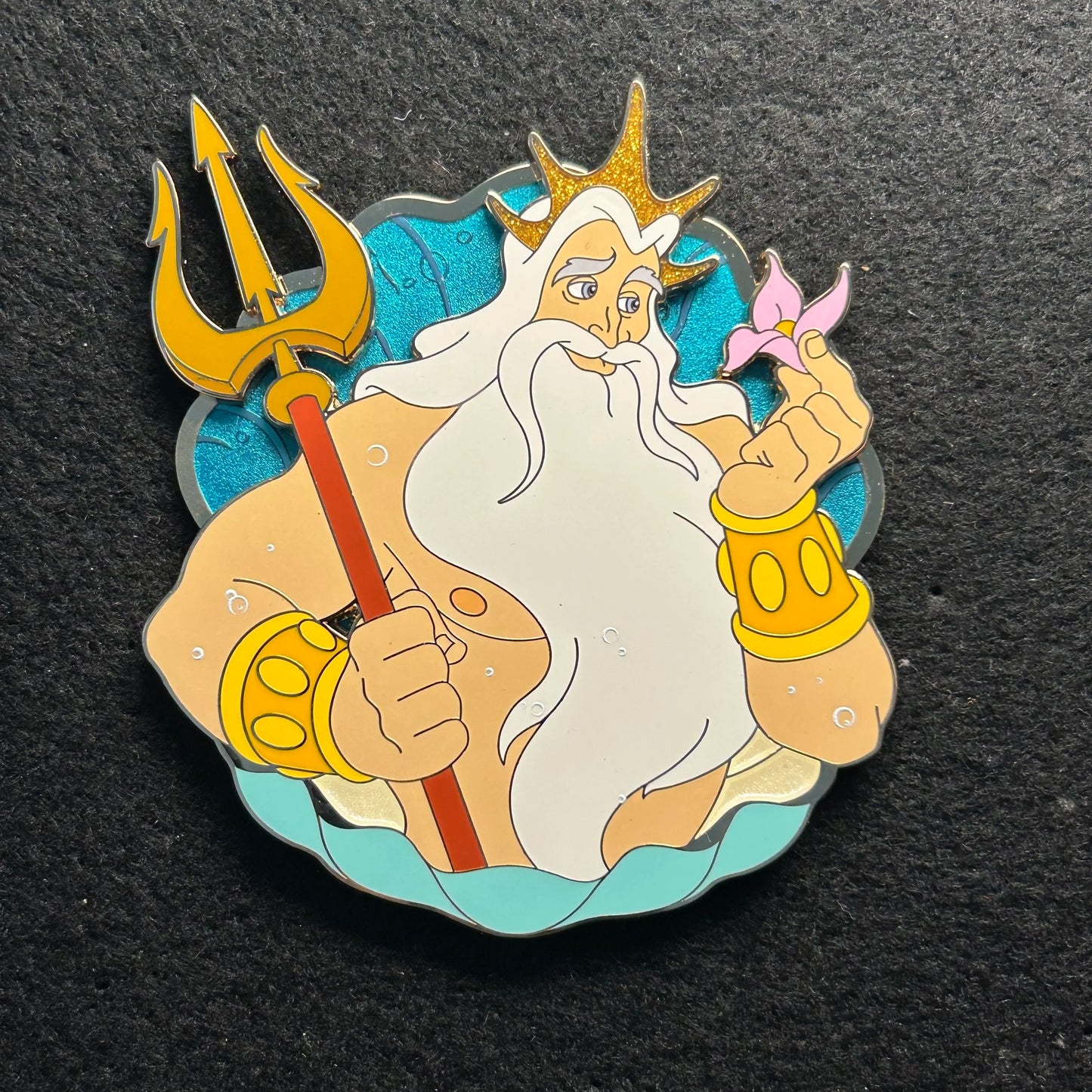 2024 - King Triton - Little Mermaid - 35th Anniversary - WDI - LE 300 - Disney Pin