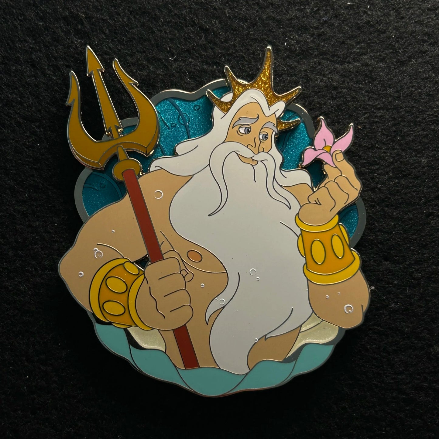 2024 - King Triton - Little Mermaid - 35th Anniversary - WDI - LE 300 - Disney Pin