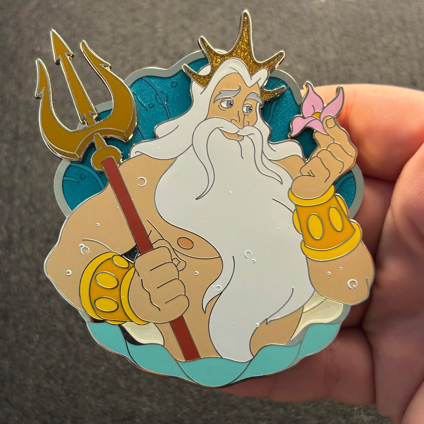 2024 - King Triton - Little Mermaid - 35th Anniversary - WDI - LE 300 - Disney Pin