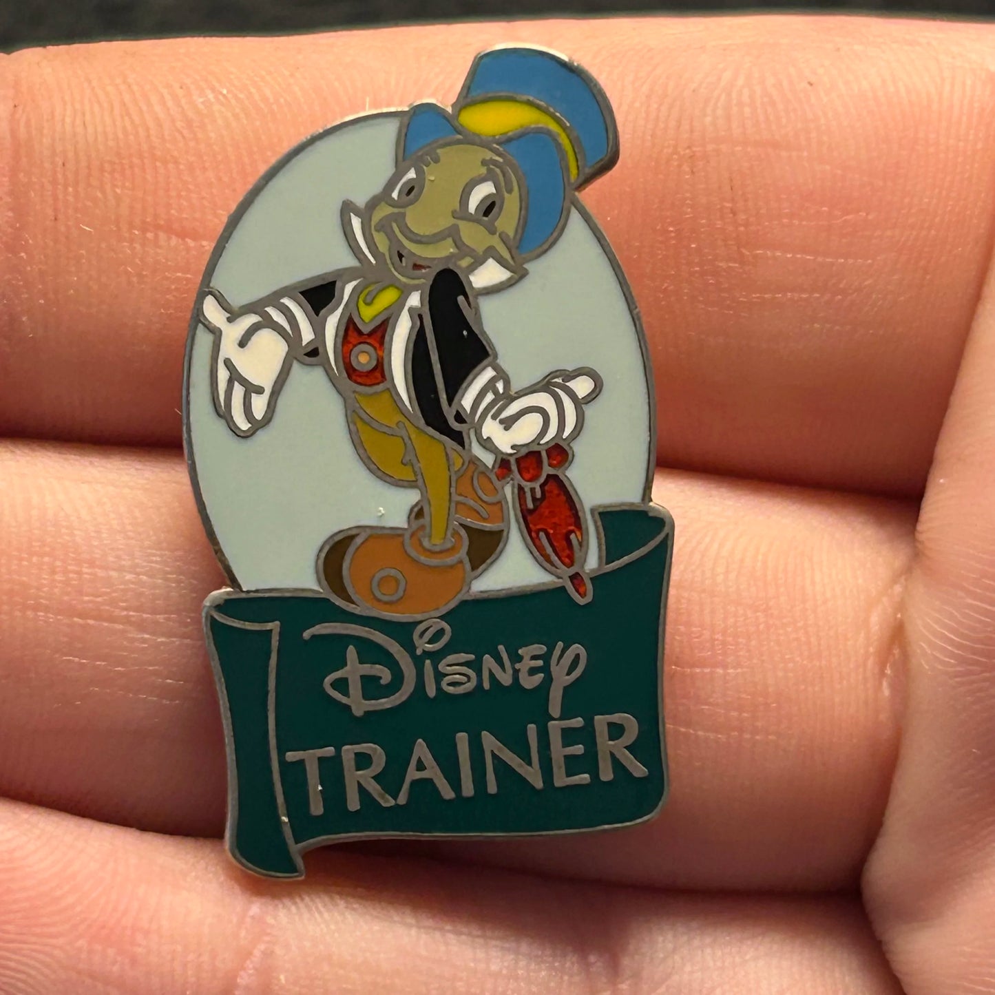 Jiminy Cricket - Cast Member - Training Pin - NOT FOR TRADING