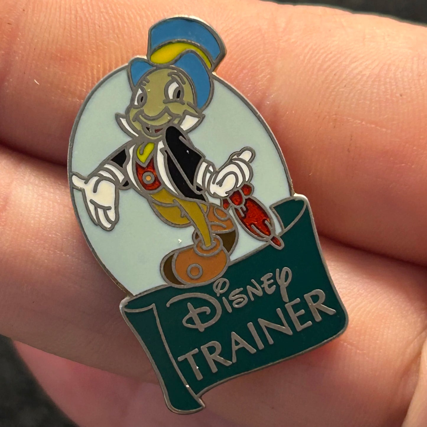 Jiminy Cricket - Cast Member - Training Pin - NOT FOR TRADING