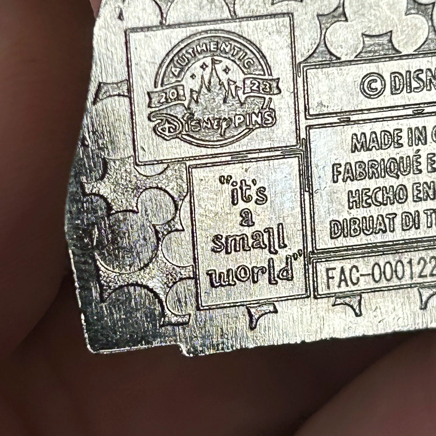2023 - Hercules - It’s A Small World - Mystery Pin