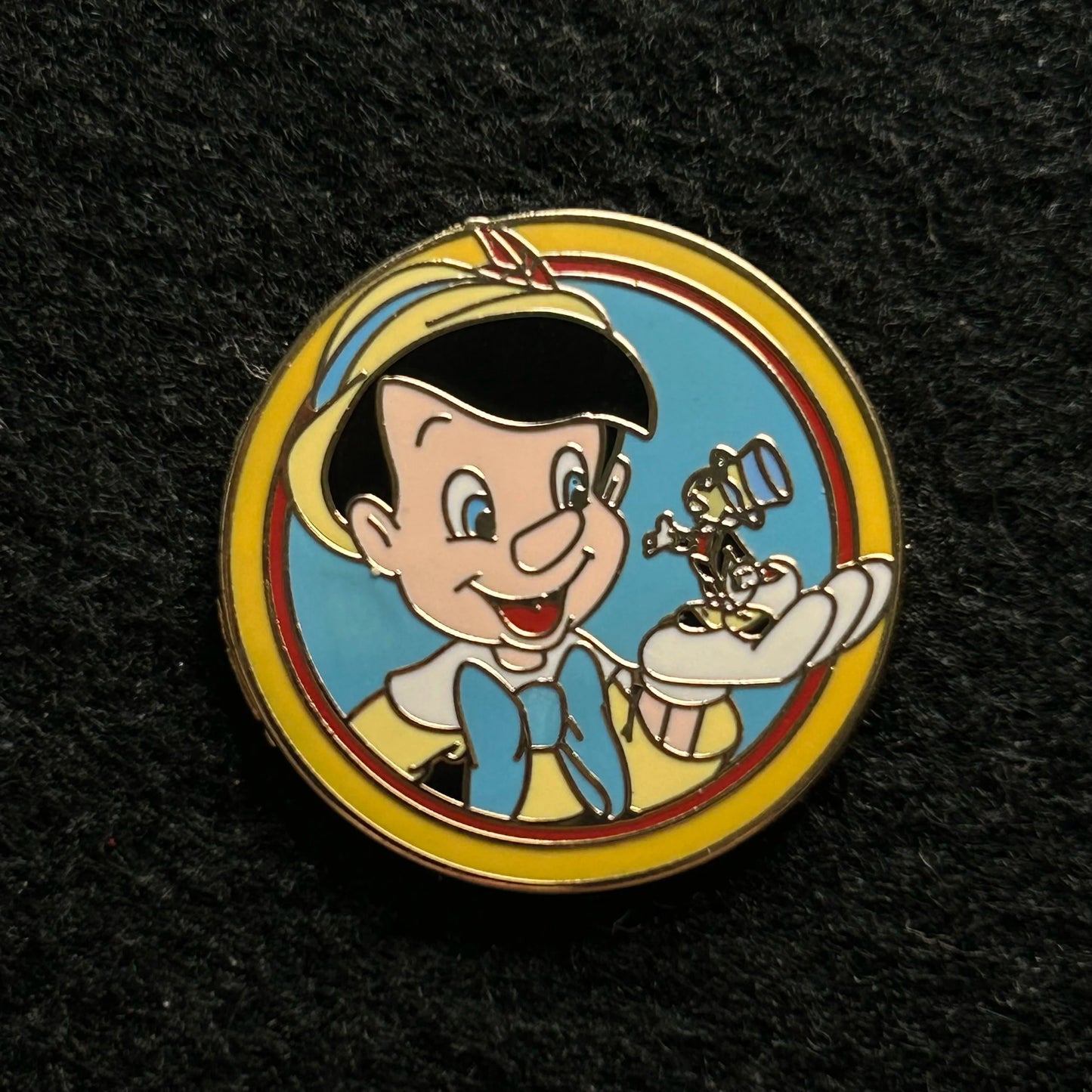 2012 - Pinocchio and Jiminy Cricket - Best Friends - Mystery Pin