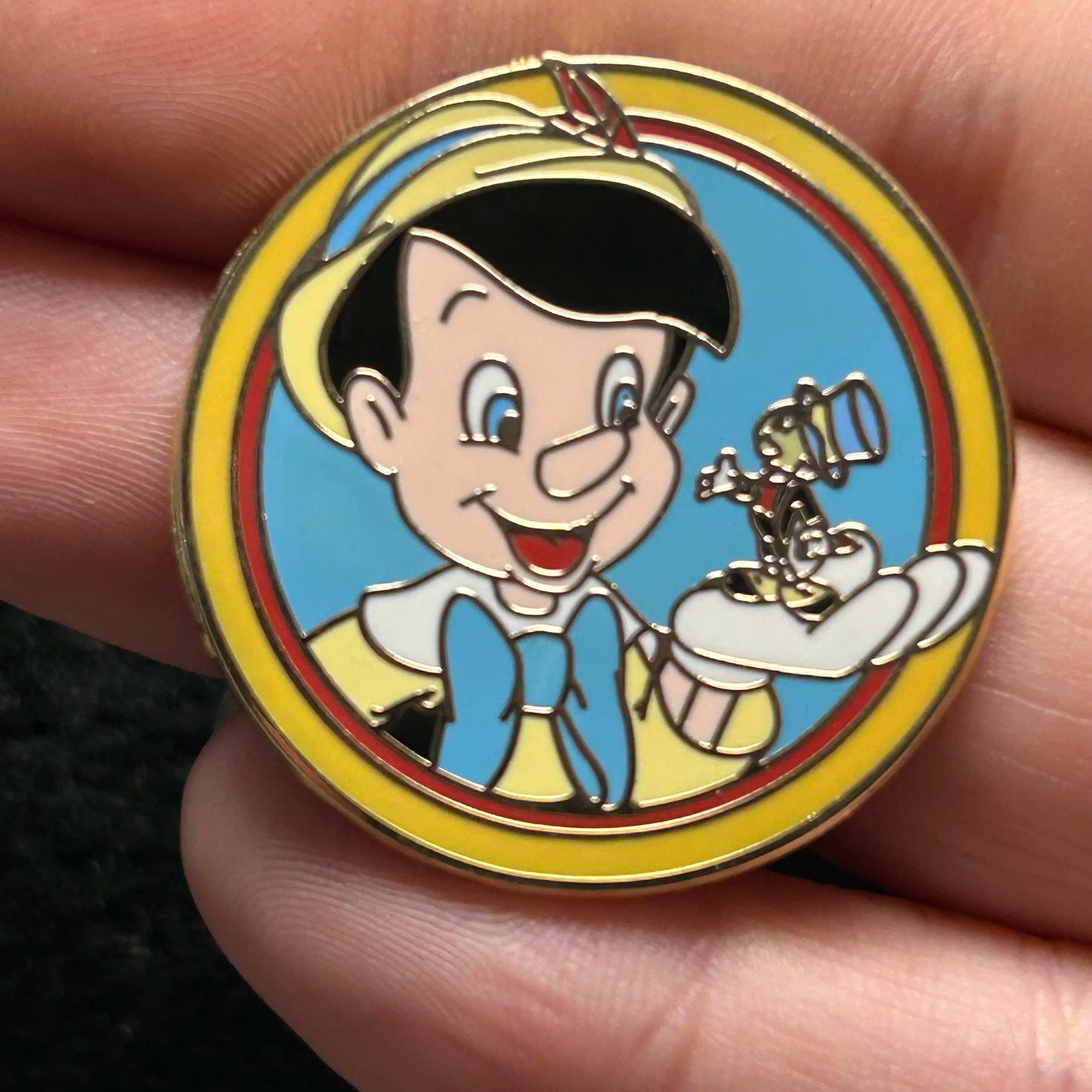 2012 - Pinocchio and Jiminy Cricket - Best Friends - Mystery Pin