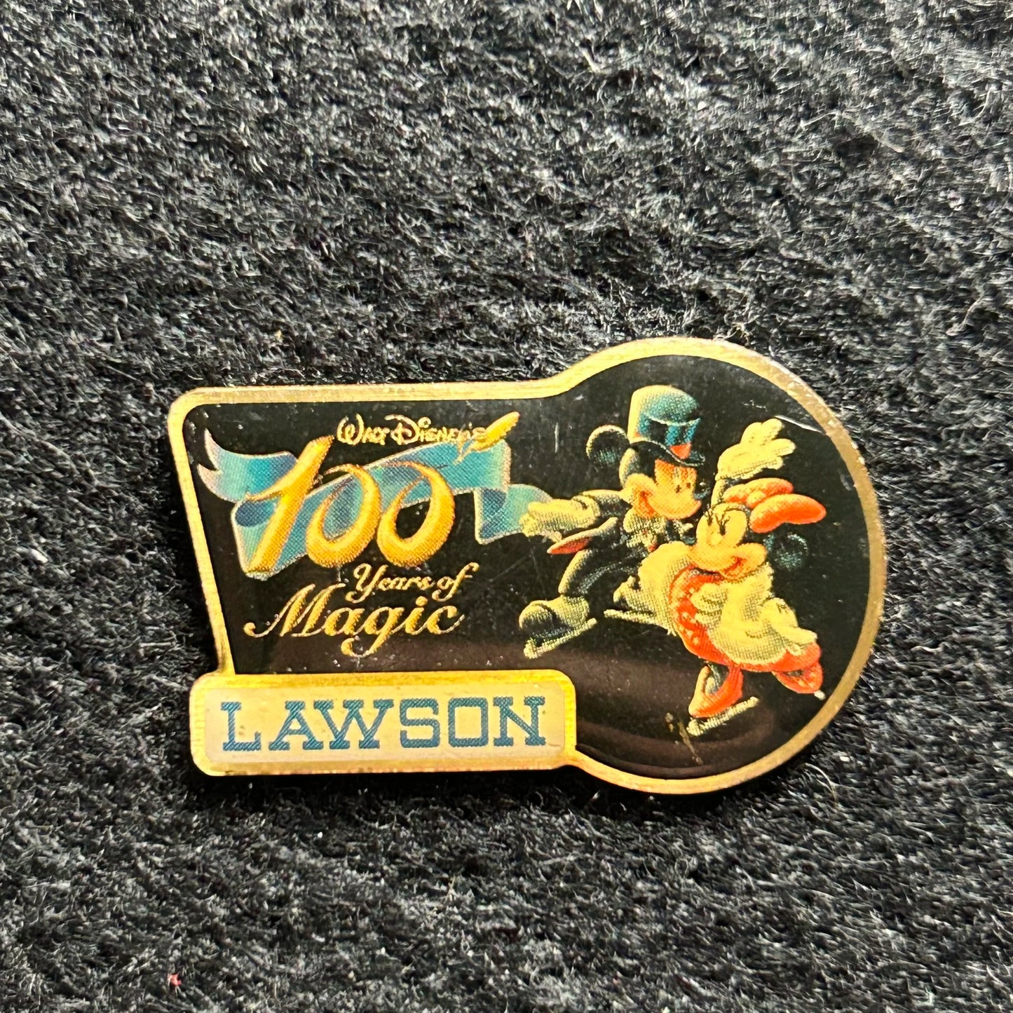 Mickey and Minnie Mouse - Iceskating - 100 Years of Magic - Disney Japan Pin
