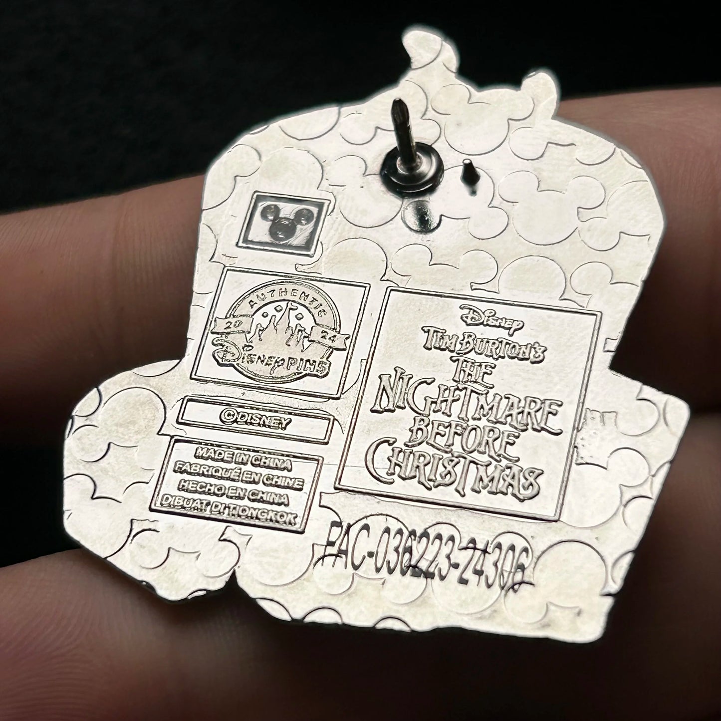 2024 - Lock - Nightmare Before Christmas- Gravestone - Mystery Pin