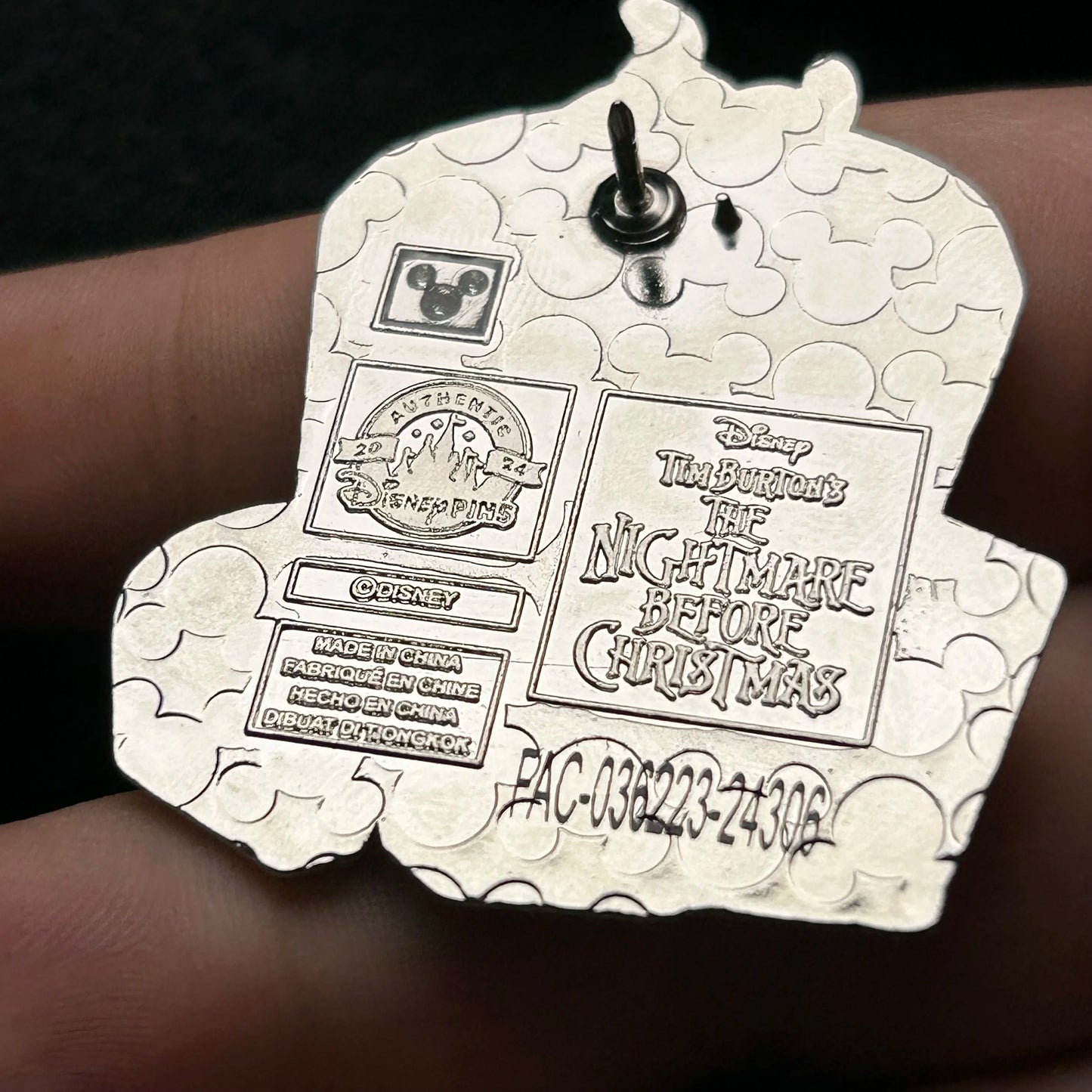 2024 - Lock - Nightmare Before Christmas- Gravestone - Mystery Pin