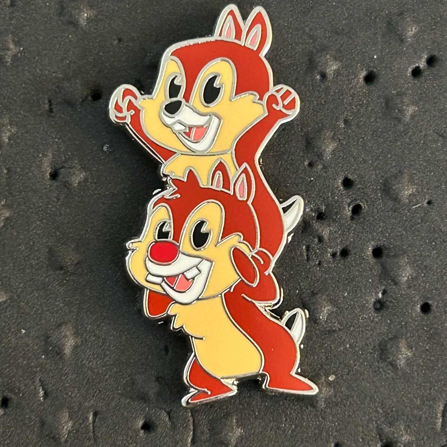 2024 - Chip and Dale - On Shoulders - LR - Build A Pin