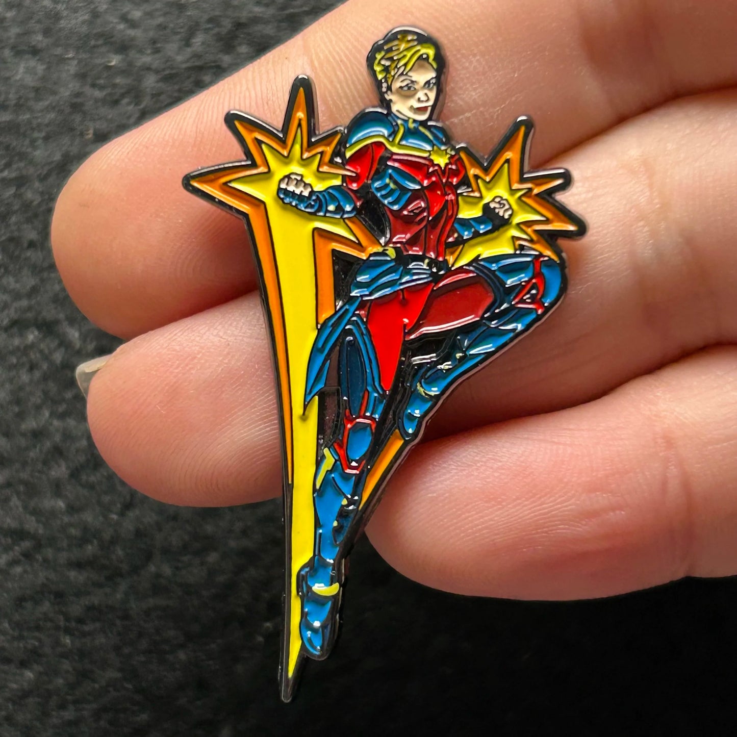2022 - Captain Marvel - Infinity Saga - Soft Enamel - Disney Pin