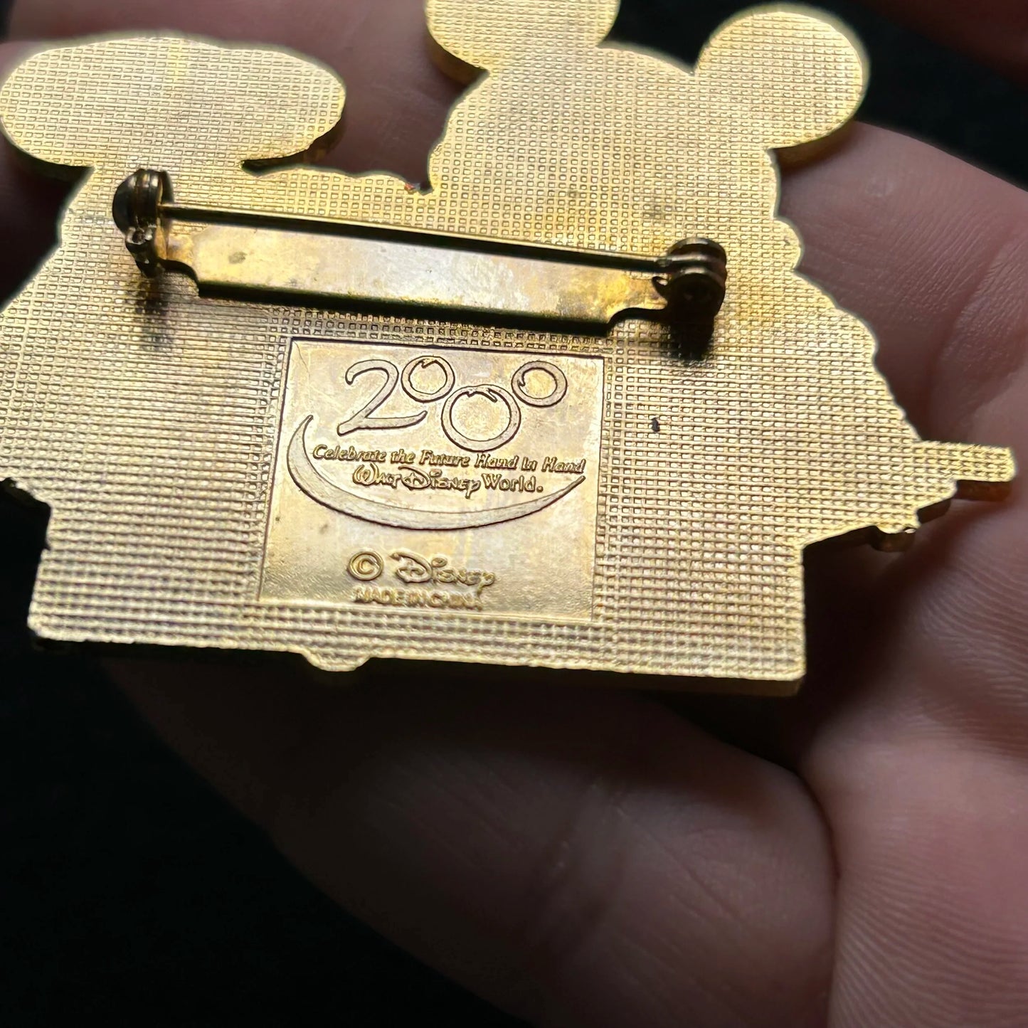 2000 - Mickey Mouse - 4 Parks - Disney Brooch
