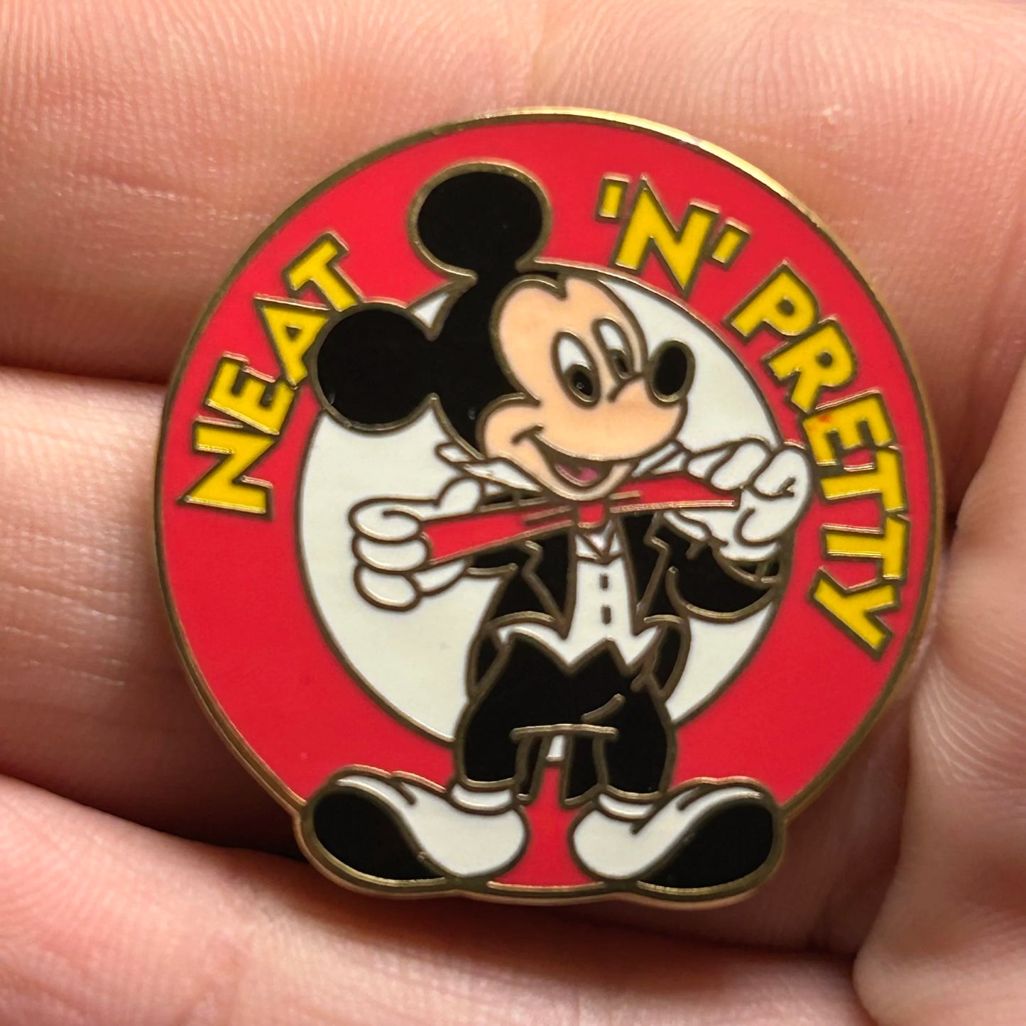 2001 - Vintage - Mickey Mouse in Tux - Neat and Pretty - Disney Pin