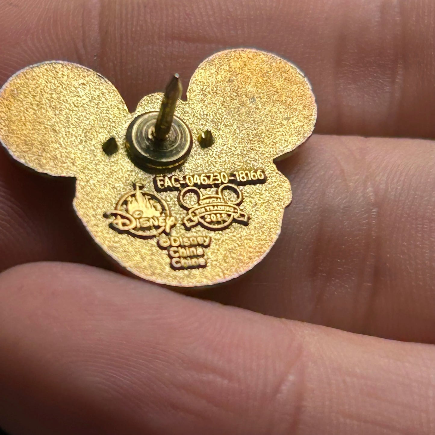 2018 - Christmas - Jingle Bell - Mickey Icon - Tiny - Disney Pin