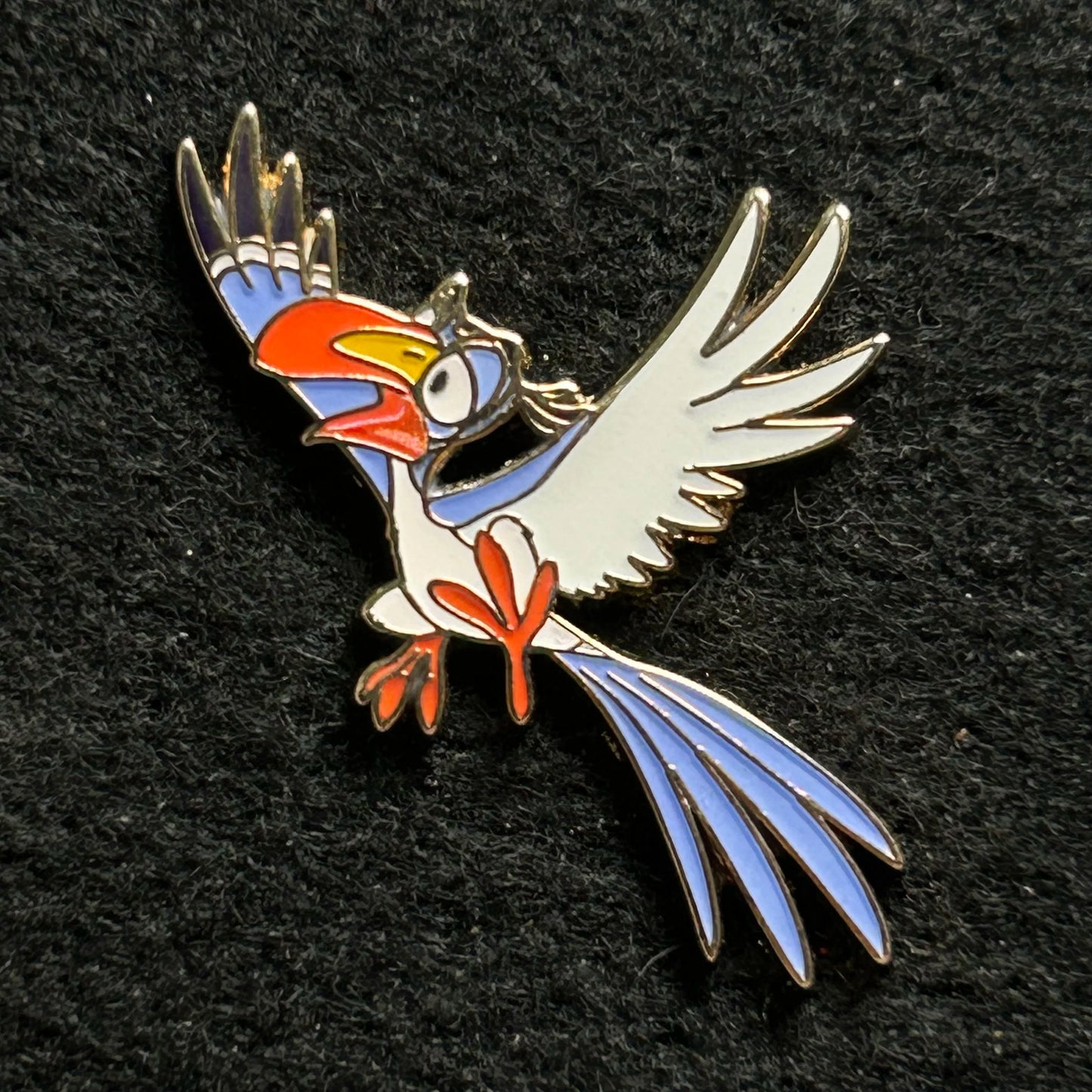 2024 - Zazu - Full Body - Lion King - 30th Anniversary- Booster Pin
