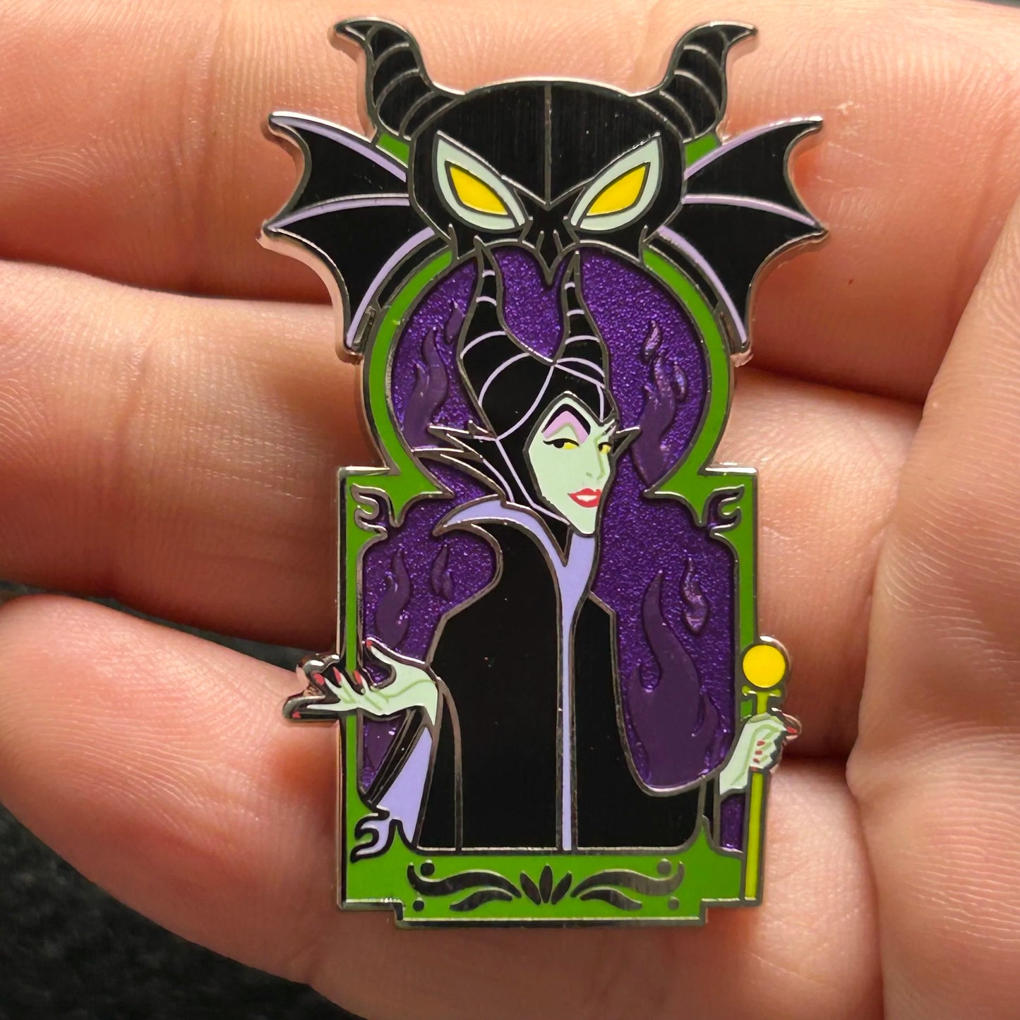 2024 - Maleficent - Sleeping Beauty - Villain Window - Mystery Series - Disney Pin