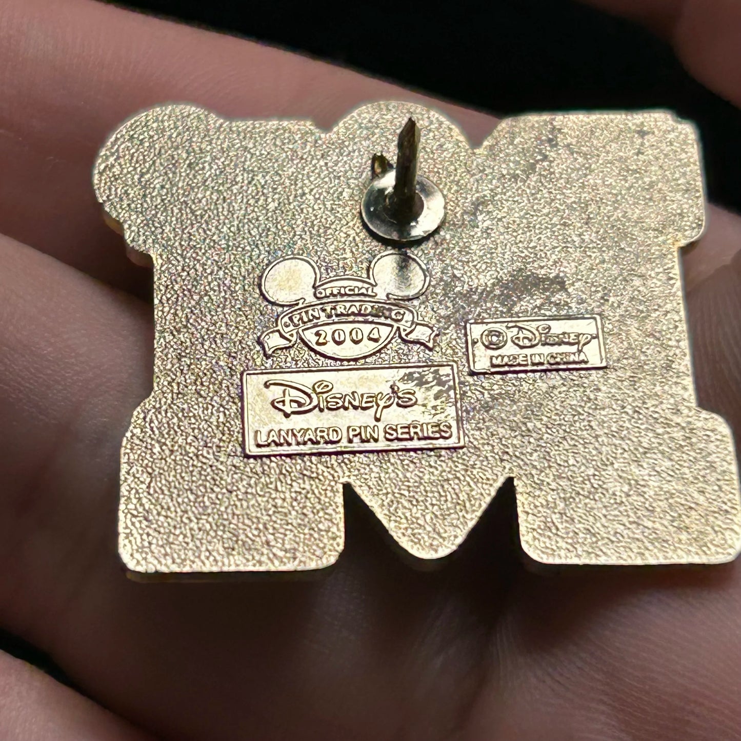 2004 - Mickey Mouse - Red M - Disney Pin