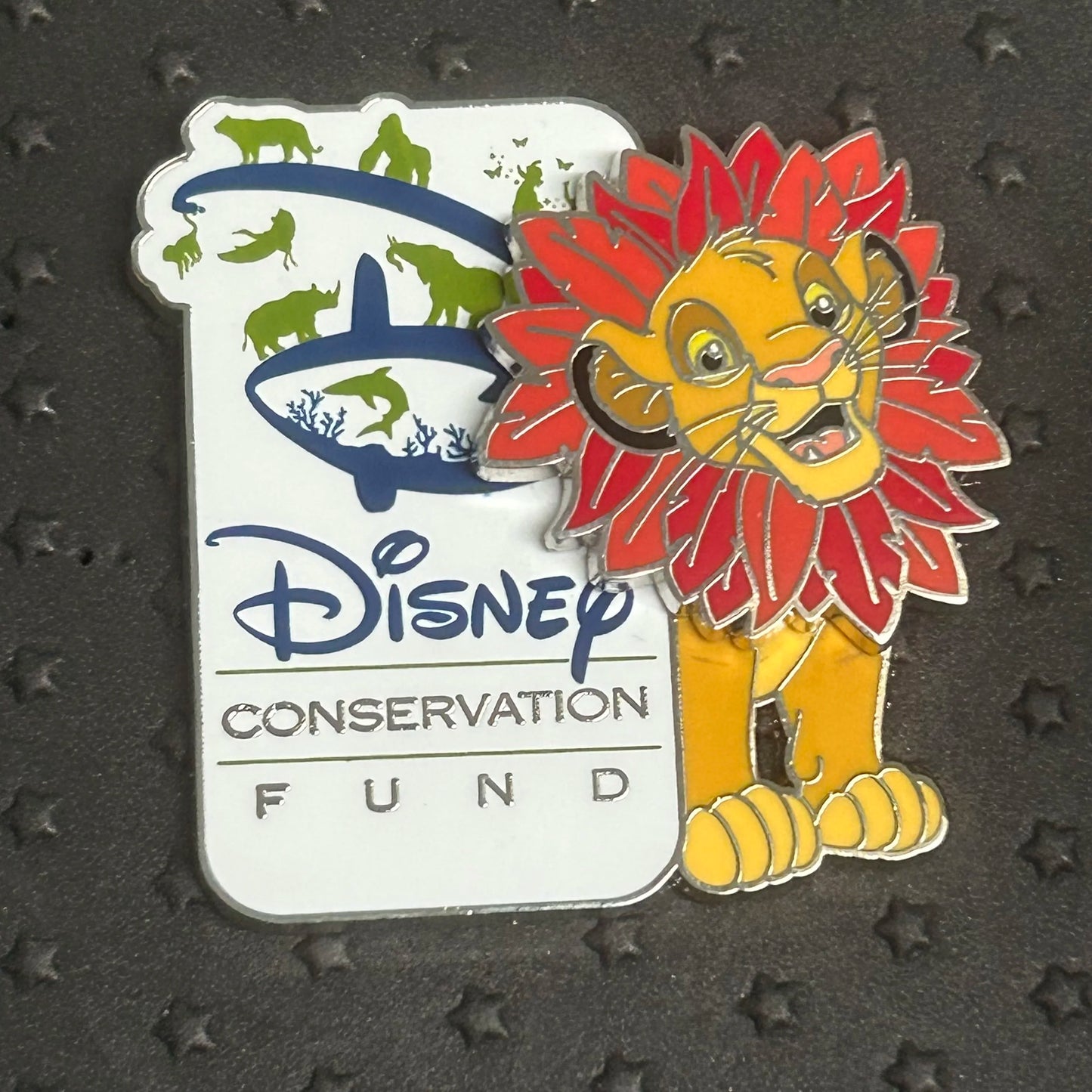 2015 - Simba - Moving Head - Wildlife Conservation Fund - Disney Pin