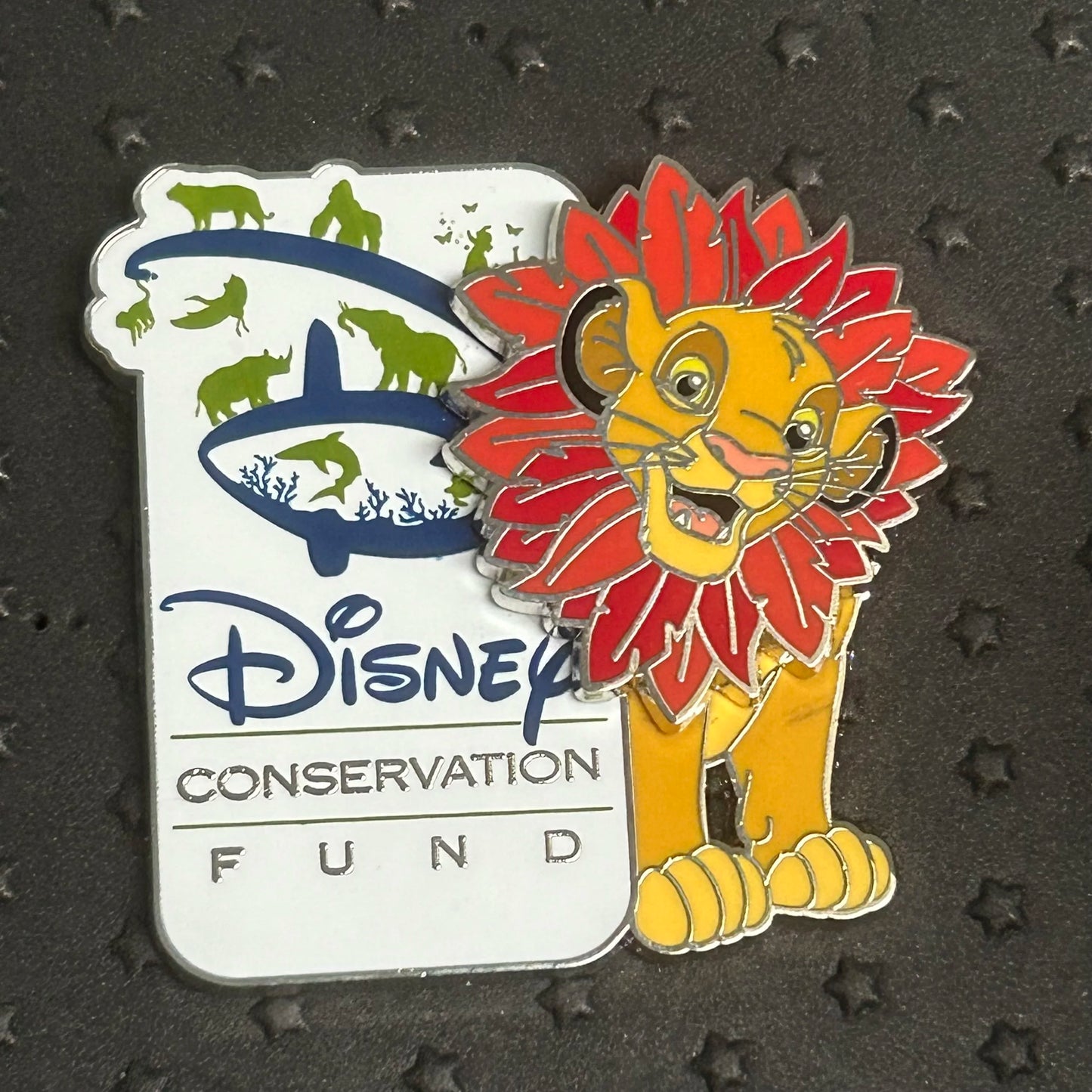 2015 - Simba - Moving Head - Wildlife Conservation Fund - Disney Pin